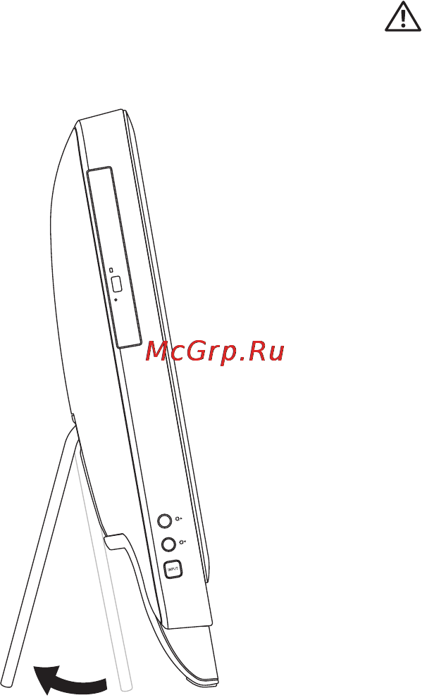 Dell Inspiron One 2310 [15/118] Регулировка подставки для компьютера