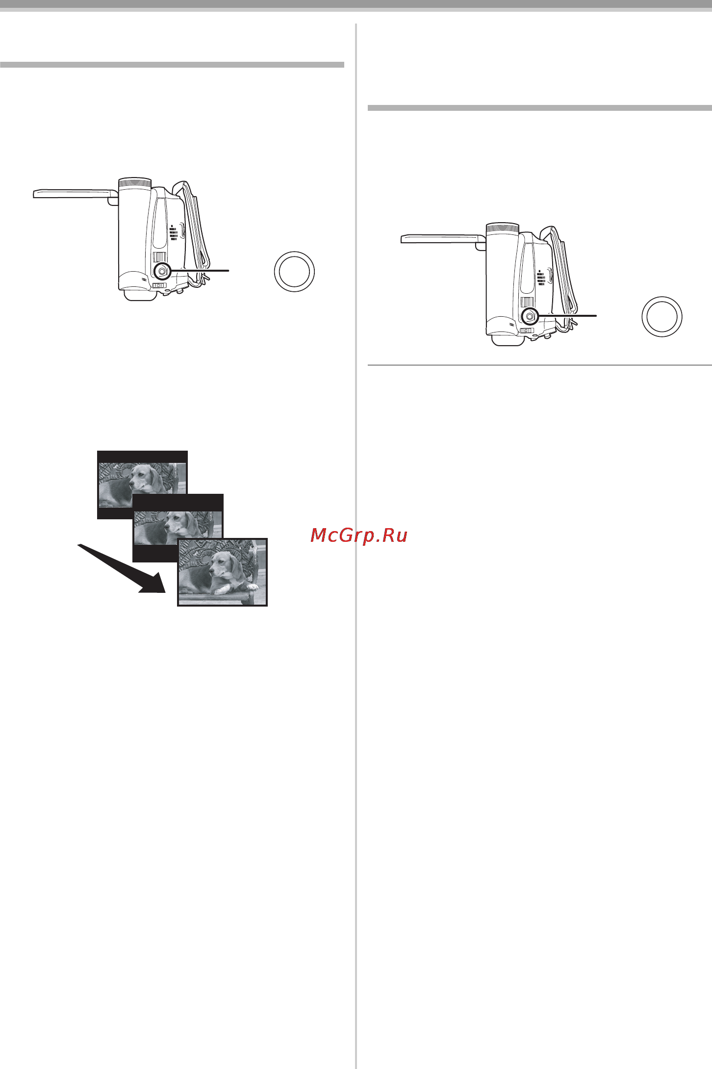 Panasonic NV-GS27EE [26/68] Запись стоп кадра на пленку фотоснимок