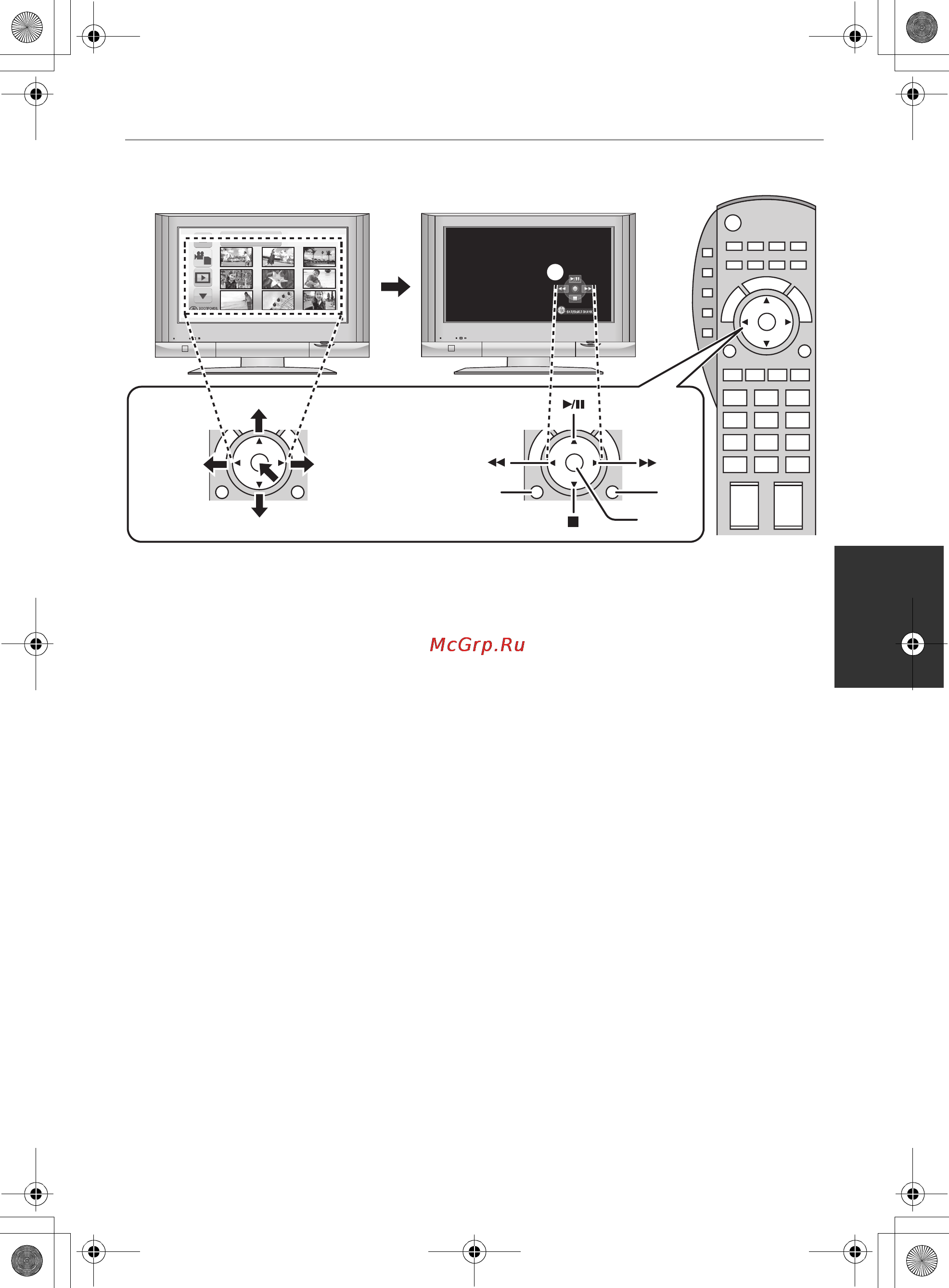 Panasonic HDC-SD10EE [89/136] Работа с пультом дистанционного управления для телевизора