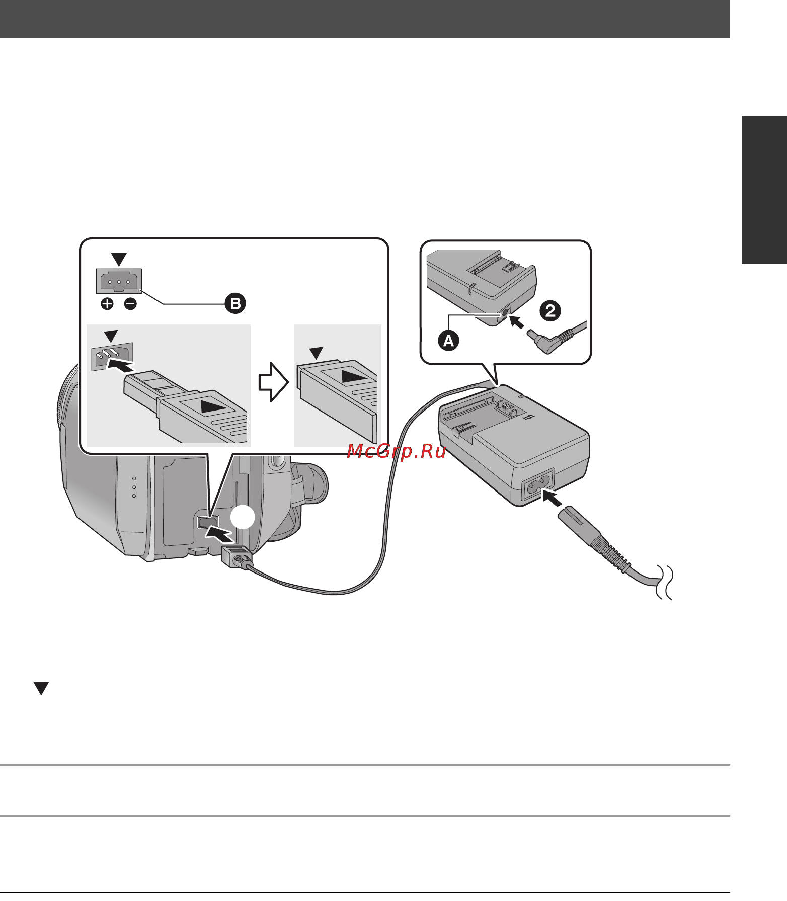 Panasonic HDC-TM20EE [21/148] Подключение к сети переменного тока