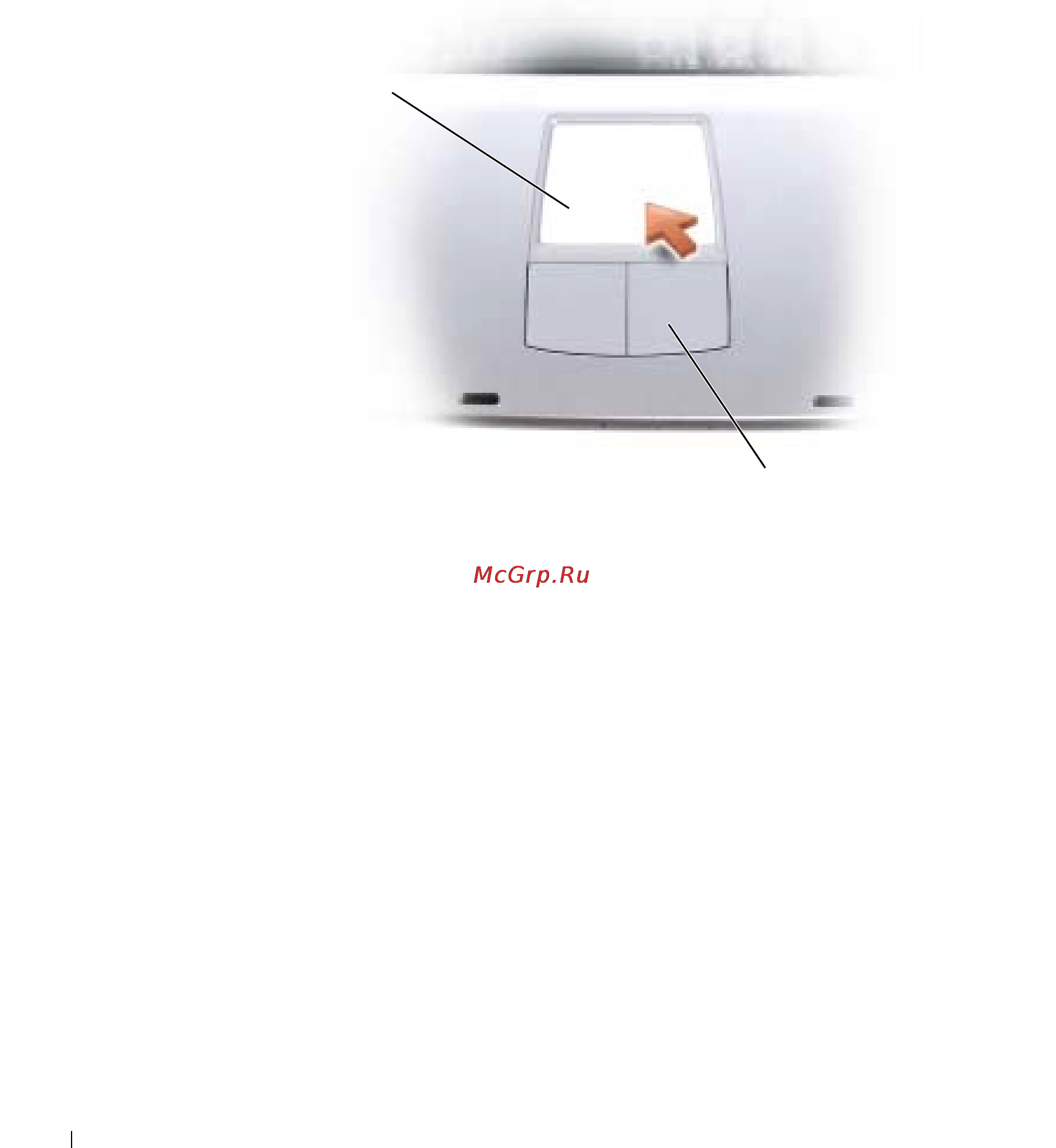 Dell Inspiron 1150 [38/116] Сенсорная панель