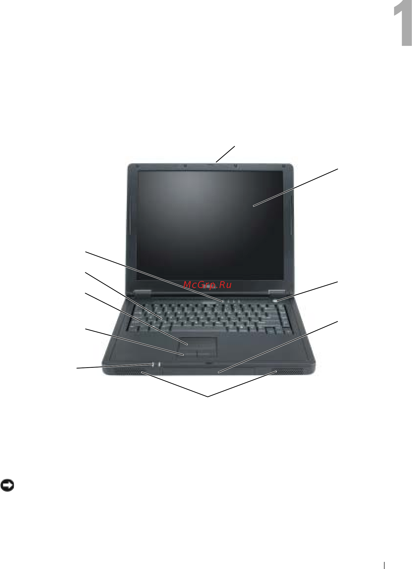 Dell Inspiron 1200 [13/114] О компьютере