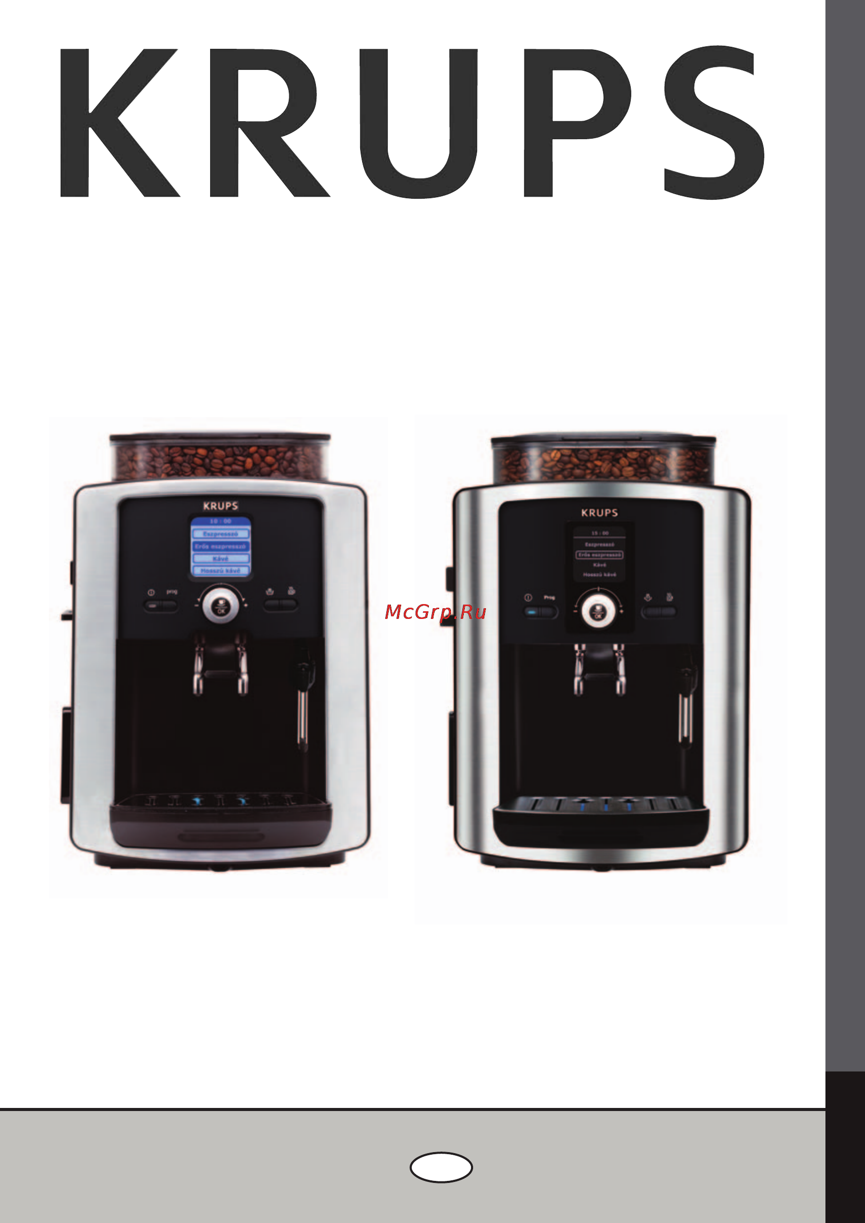 Krups EA 8050 Compact Espresseria [113/128] Espresseria automatic