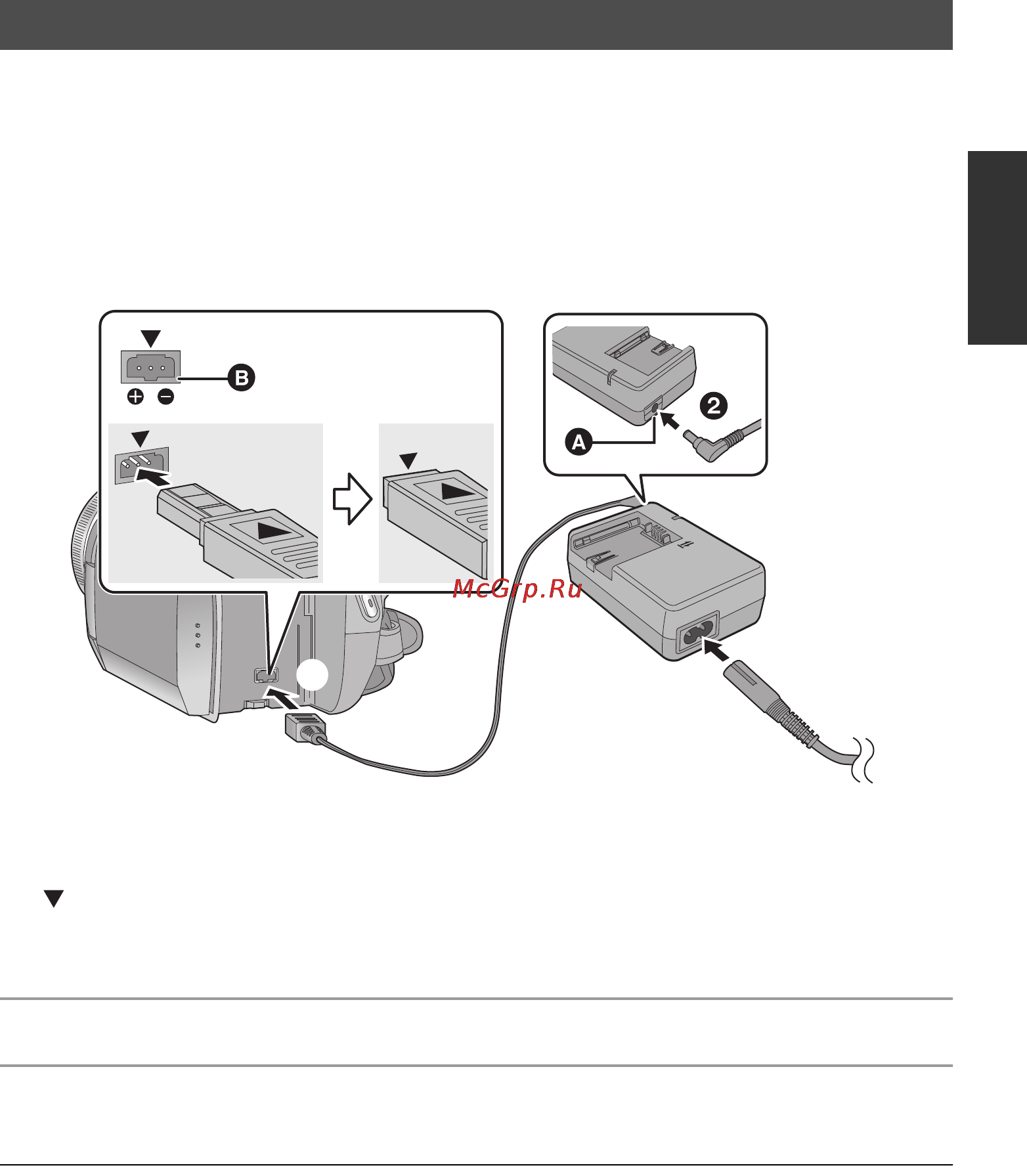 Panasonic HDC-TM300EE [23/156] Подключение к сети переменного тока