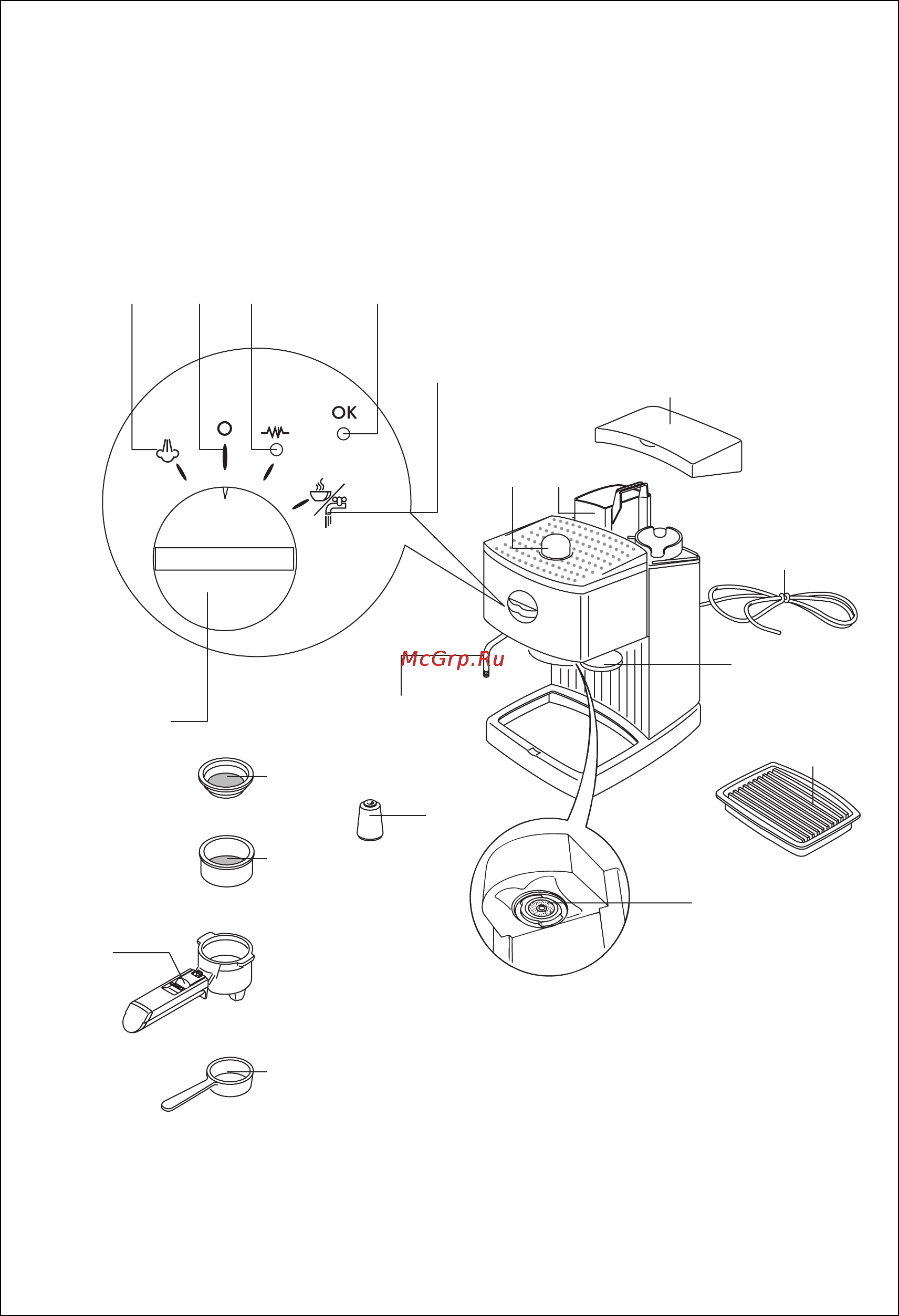 Delonghi EC 145 Инструкция по эксплуатации онлайн [2/9] 32560
