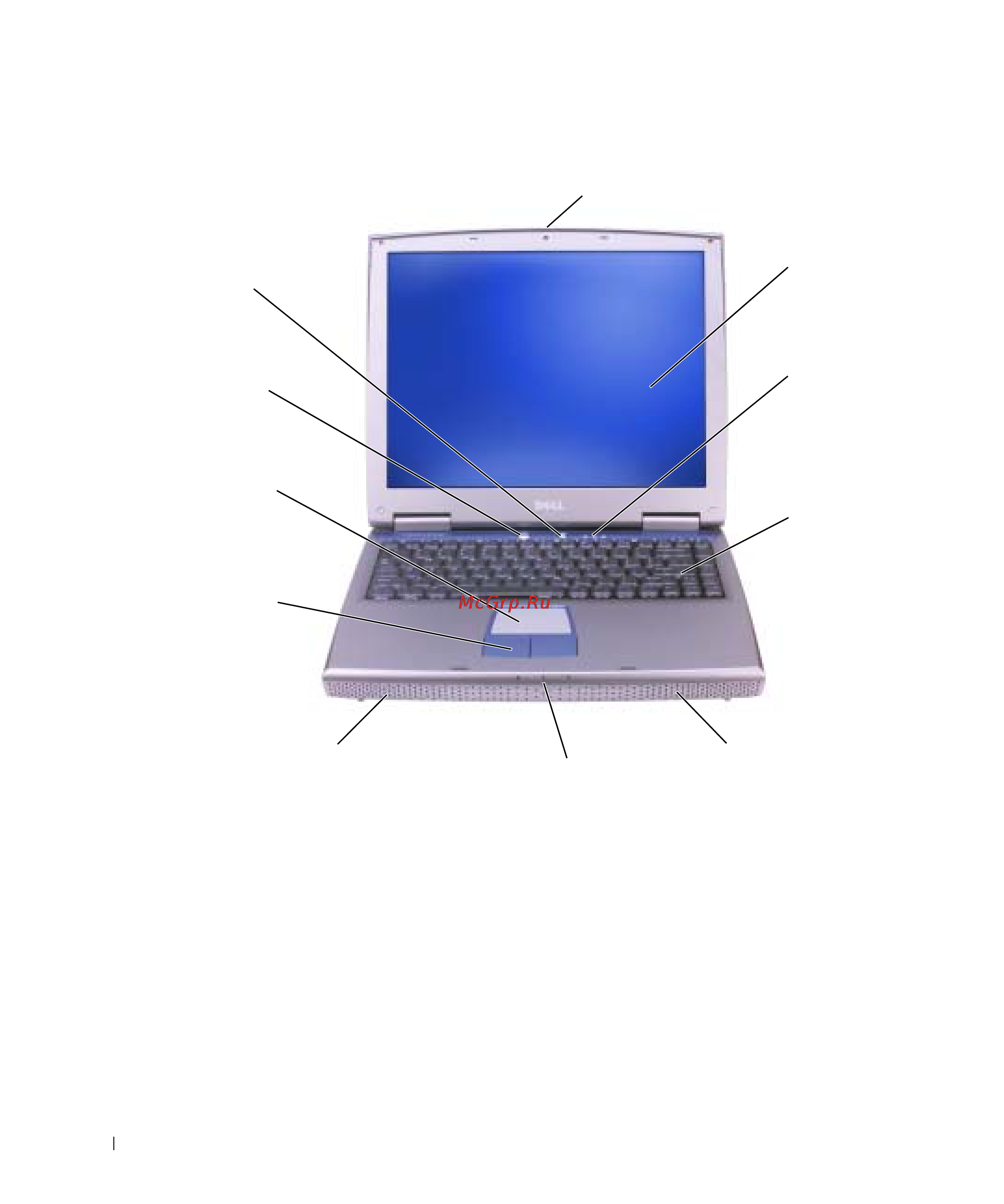 Dell Inspiron 5100 [18/148] Вид спереди