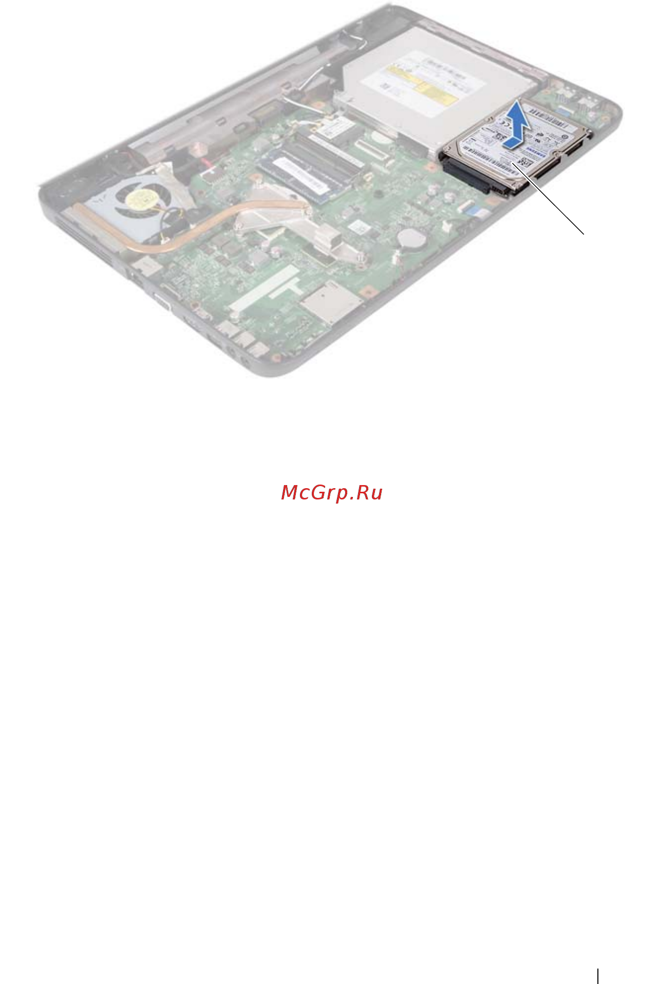 Dell Inspiron 15-N5050 [39/76] Установка жесткого диска