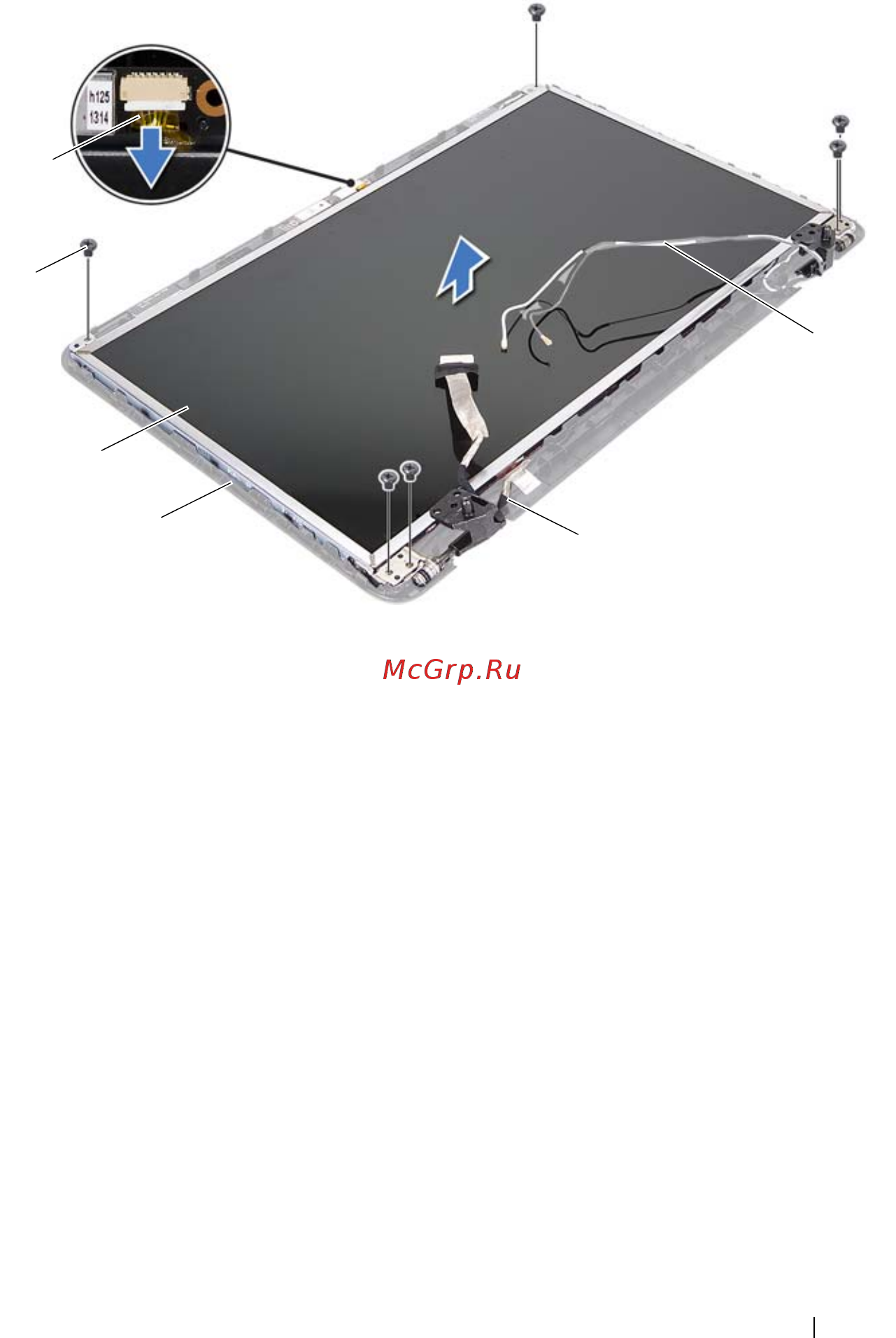 Dell Inspiron 15-N5050 [61/76] Винты 6