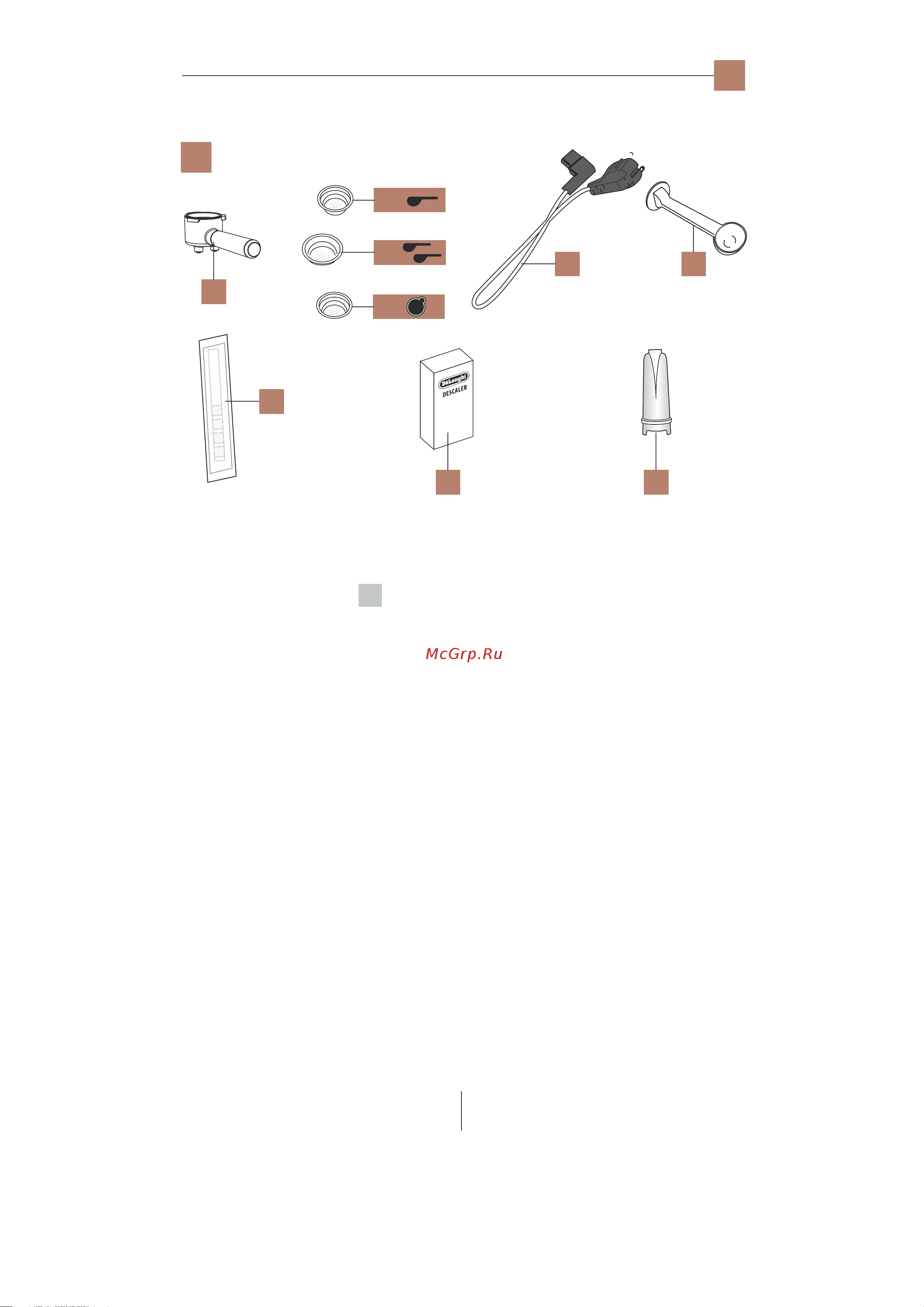 Delonghi EC 820 B [2/18] Индекс