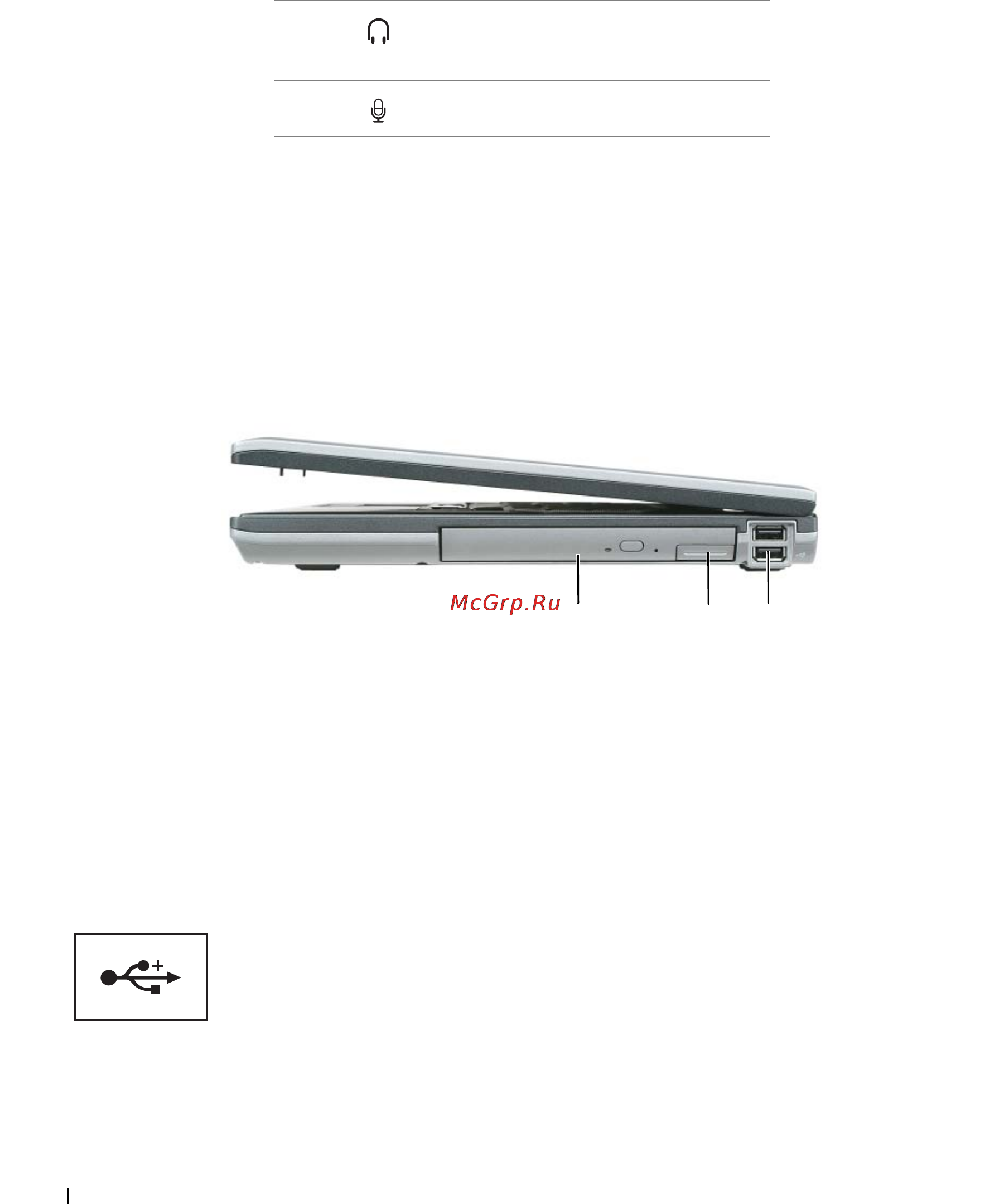 Dell Latitude D531 [22/174] Вид справа