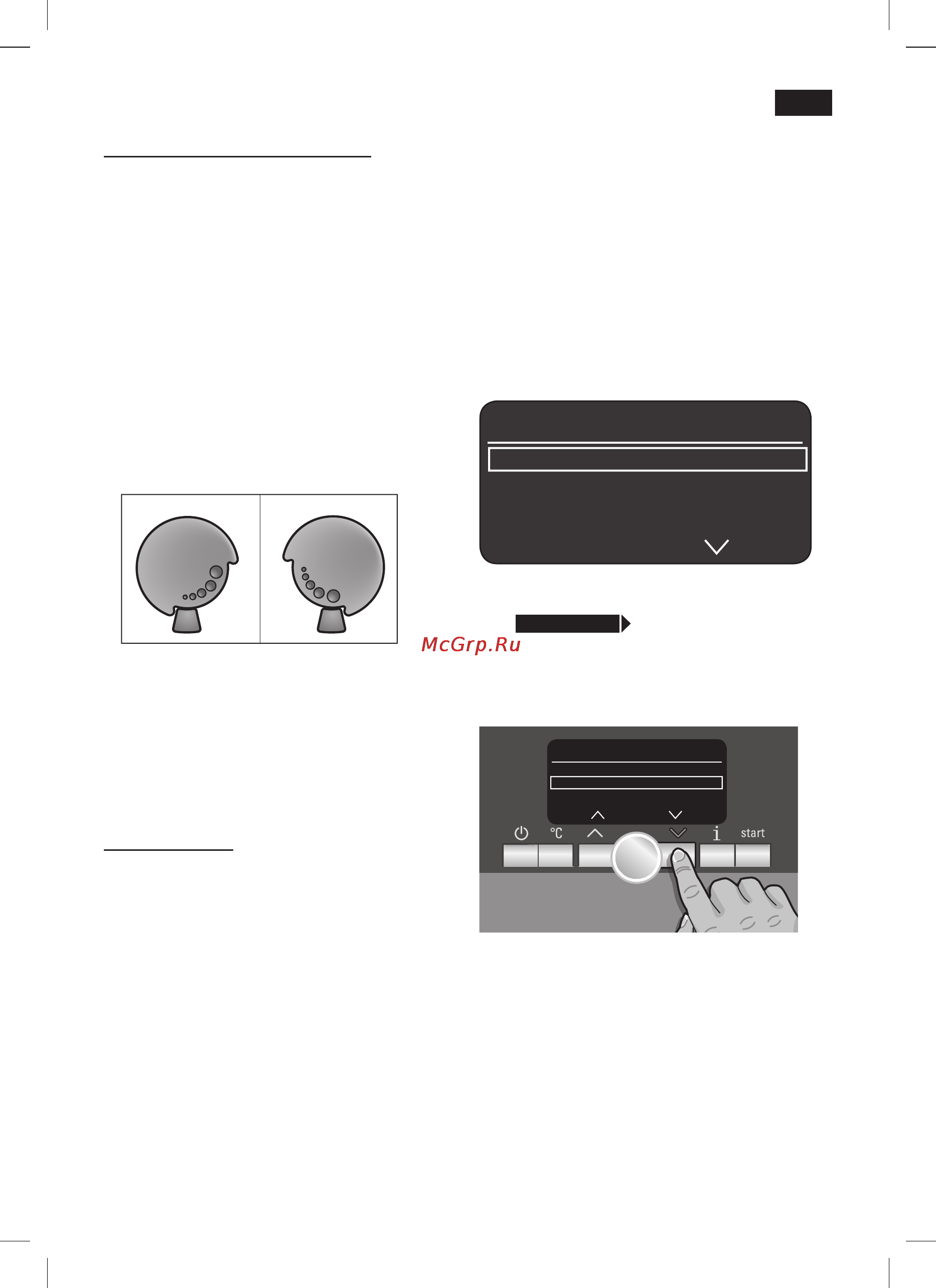 Siemens TE706201RW [35/148] Réglages menu