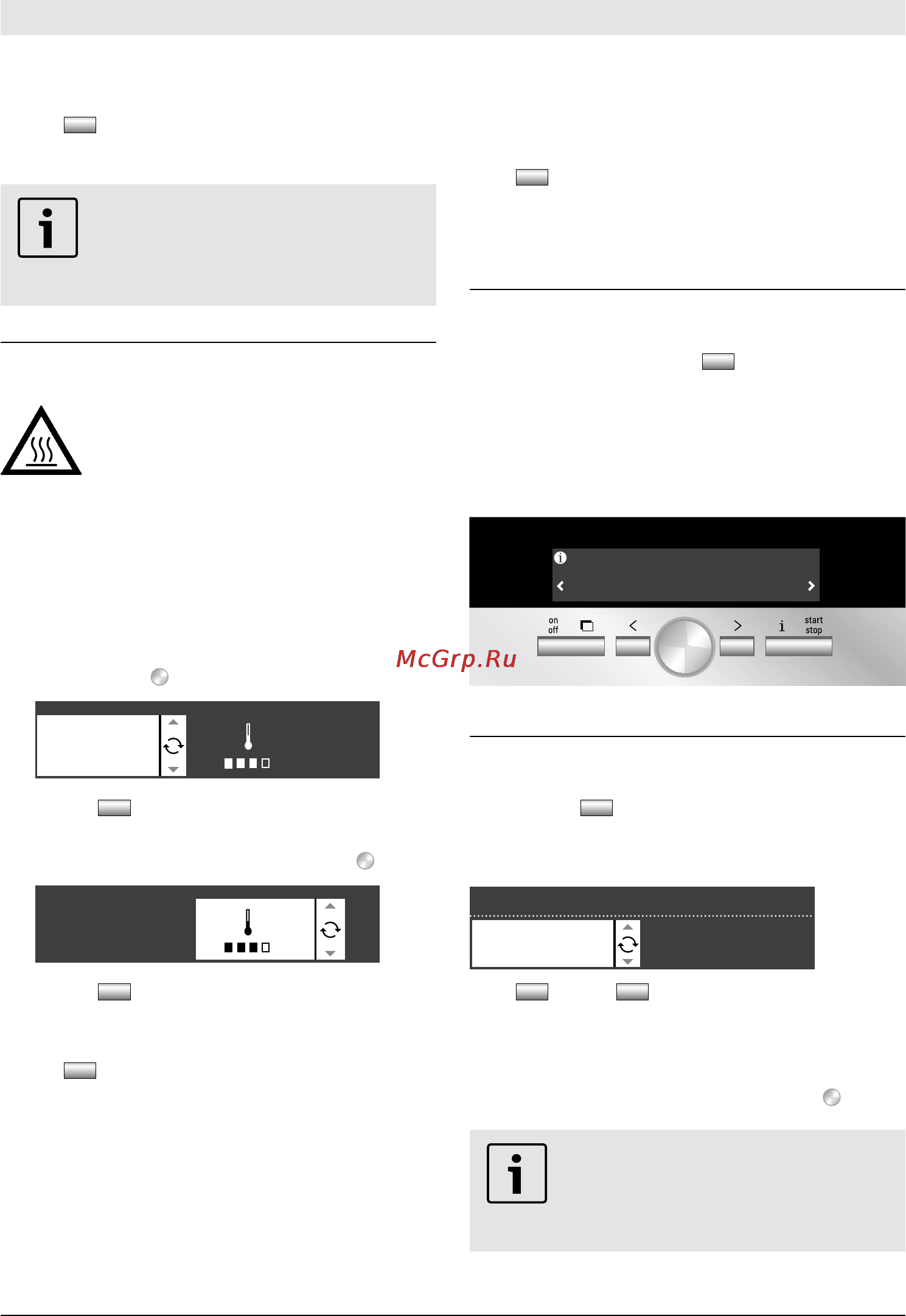 Siemens TK76K572 [34/134] Informationandsettings
