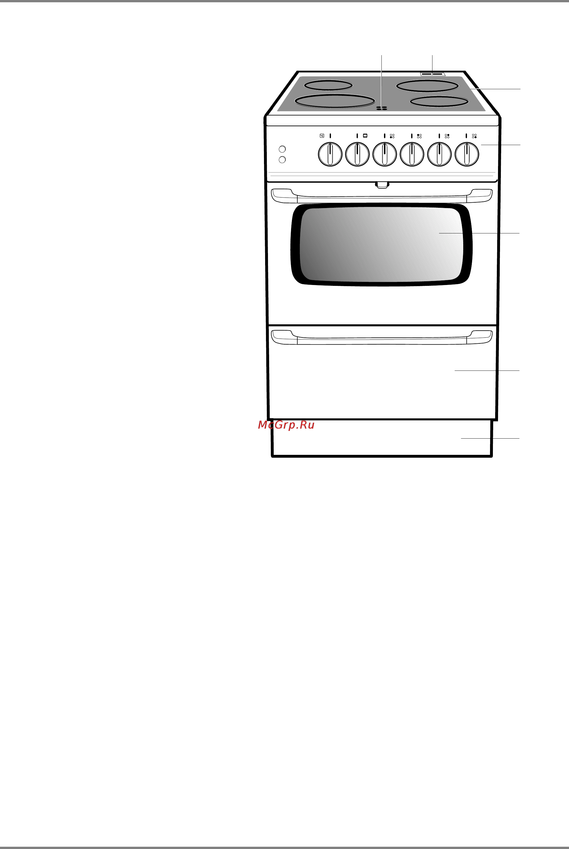 Zanussi ZK 59 [4/24] Lektroplita