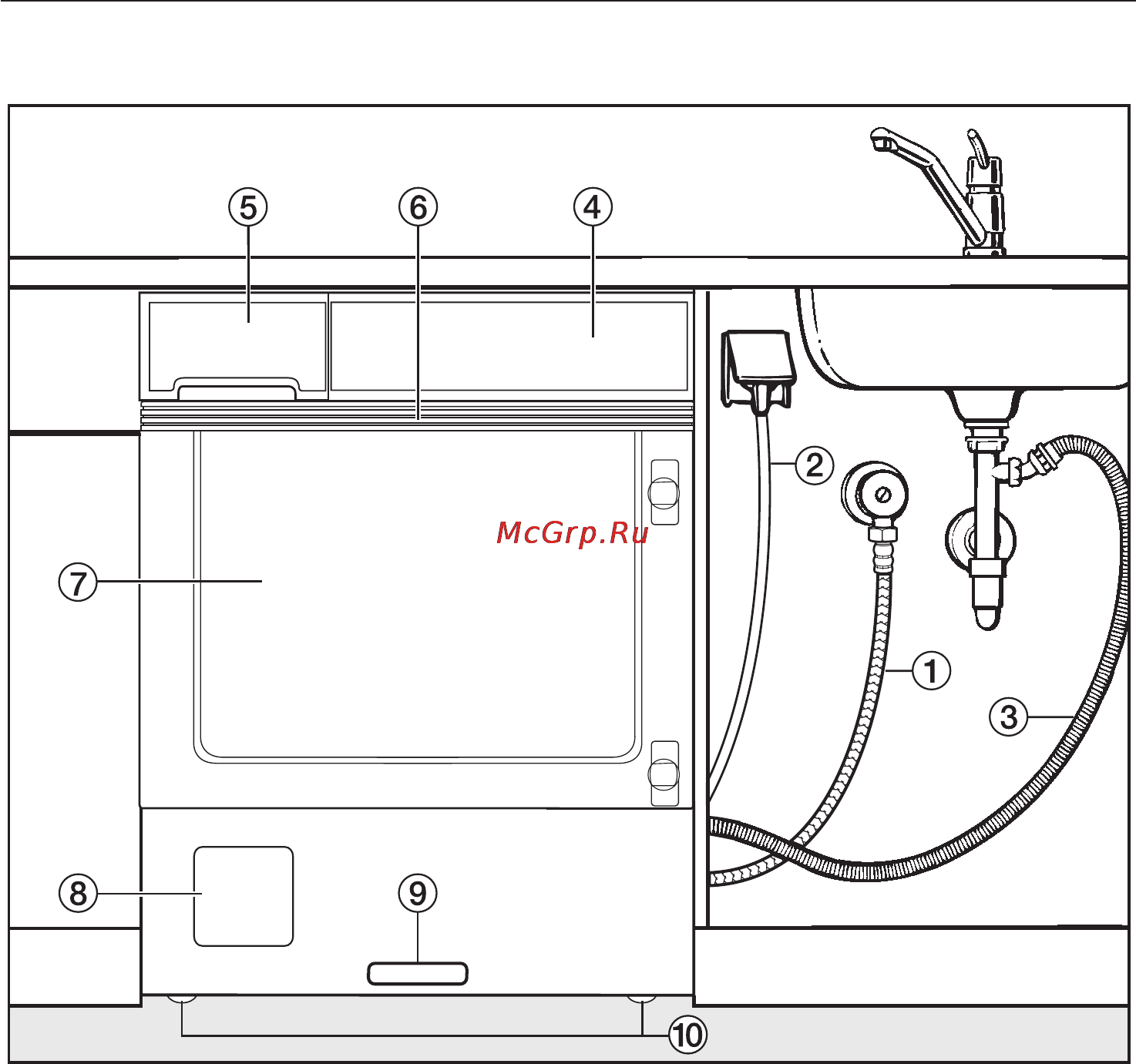 Miele WT 2679 i WPM [61/88] Óñòàíîâêà è ïîäêëþ åíèå 61