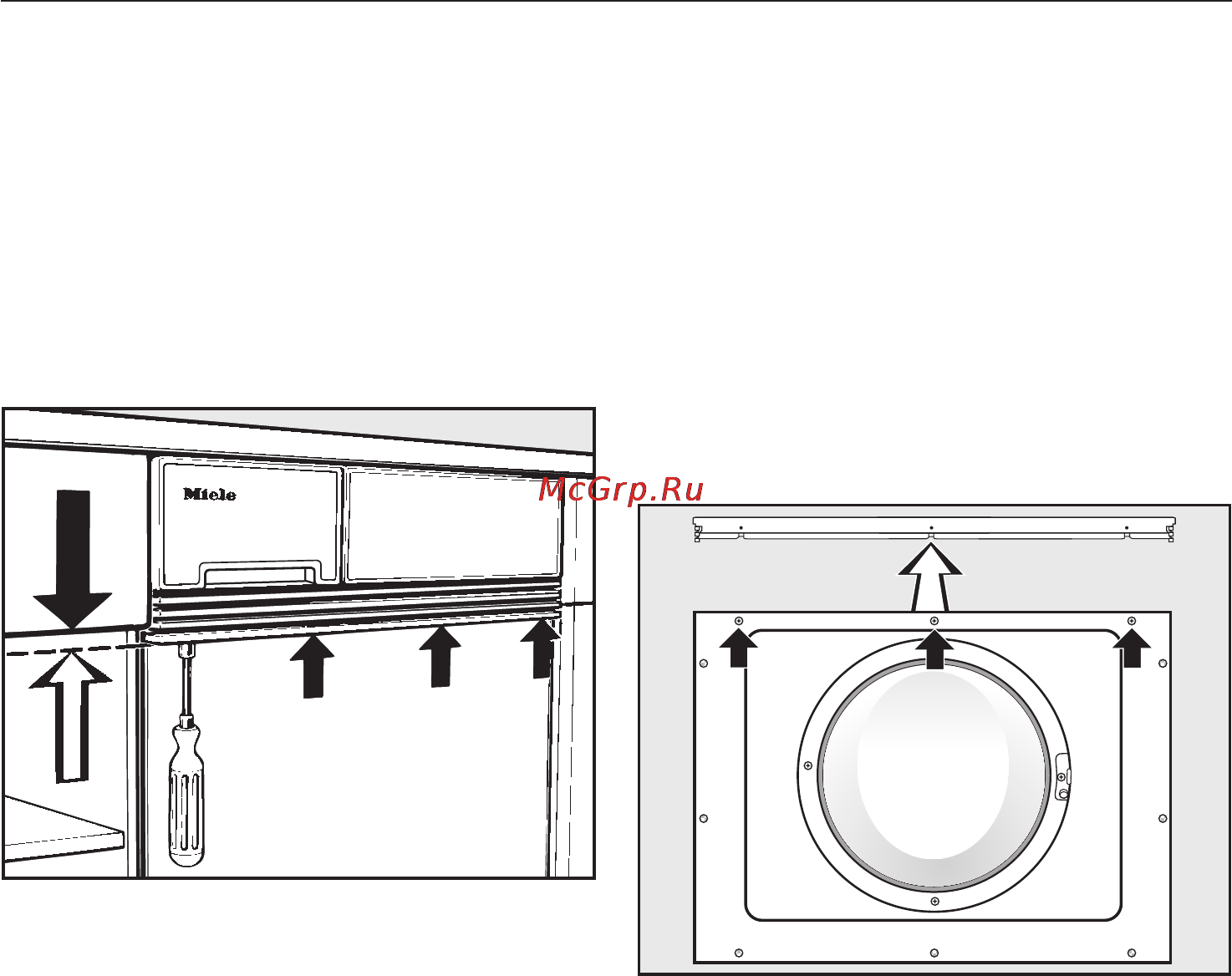 Miele WT 2679 i WPM [67/88] Ðåãóëèðîâêà ïîä ðàçìåð âûäâèæíîãî ÿùèêà 67