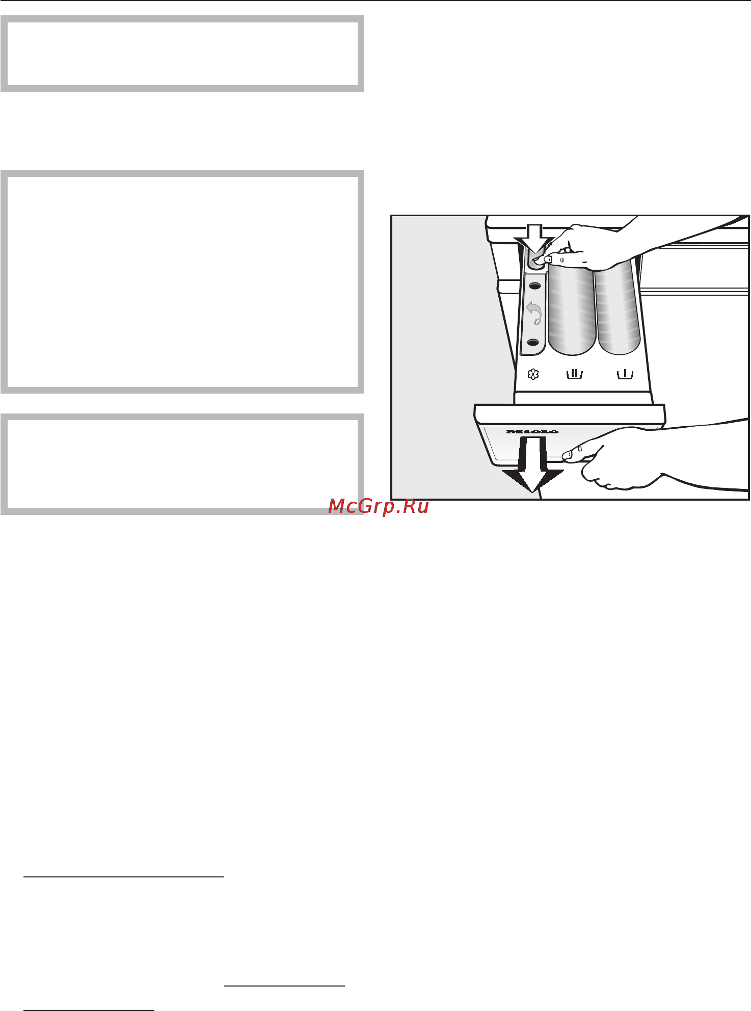 Miele WT 2670 WPM [46/84] Чистка стирально сушильной машины