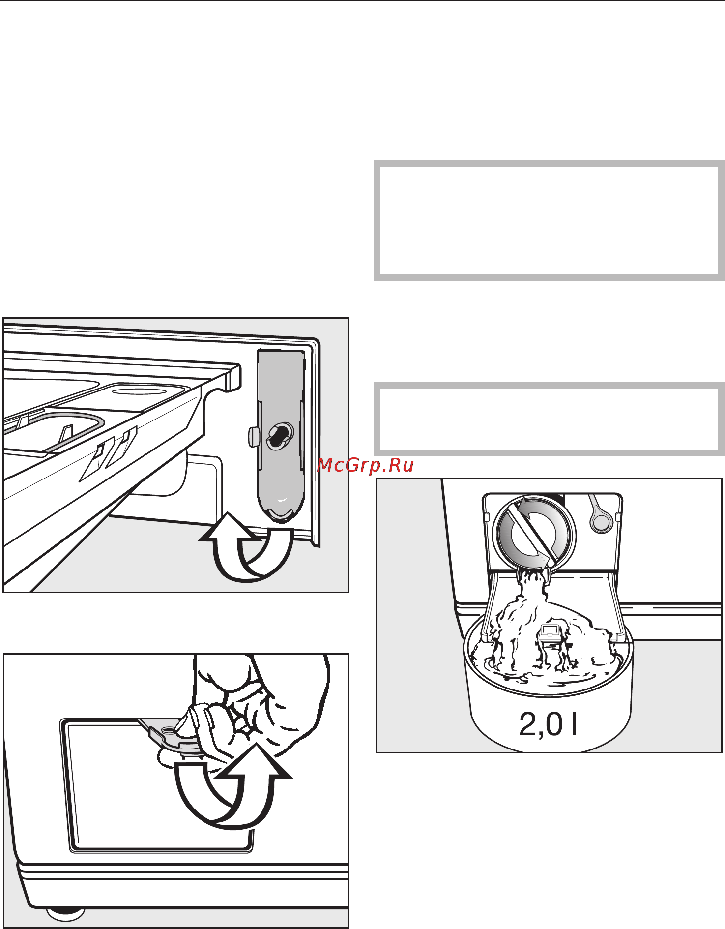 Miele WT 2670 WPM [56/84] Помощь при неисправностях