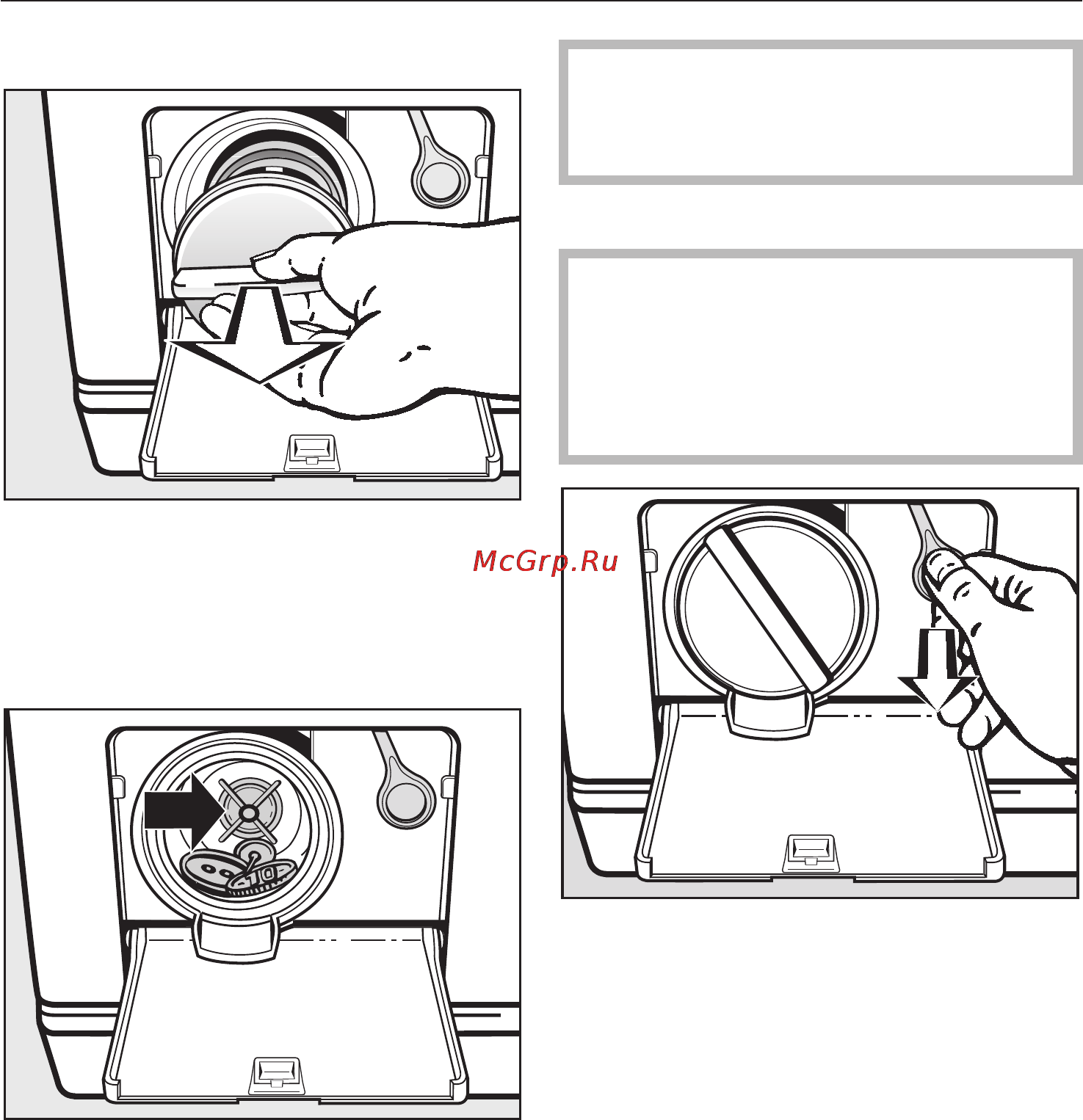 Miele WT 2670 WPM [57/84] Помощь при неисправностях