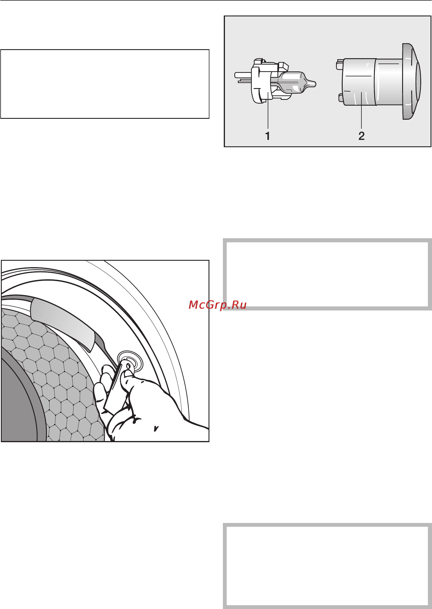 Miele WT 2670 WPM [58/84] Помощь при неисправностях
