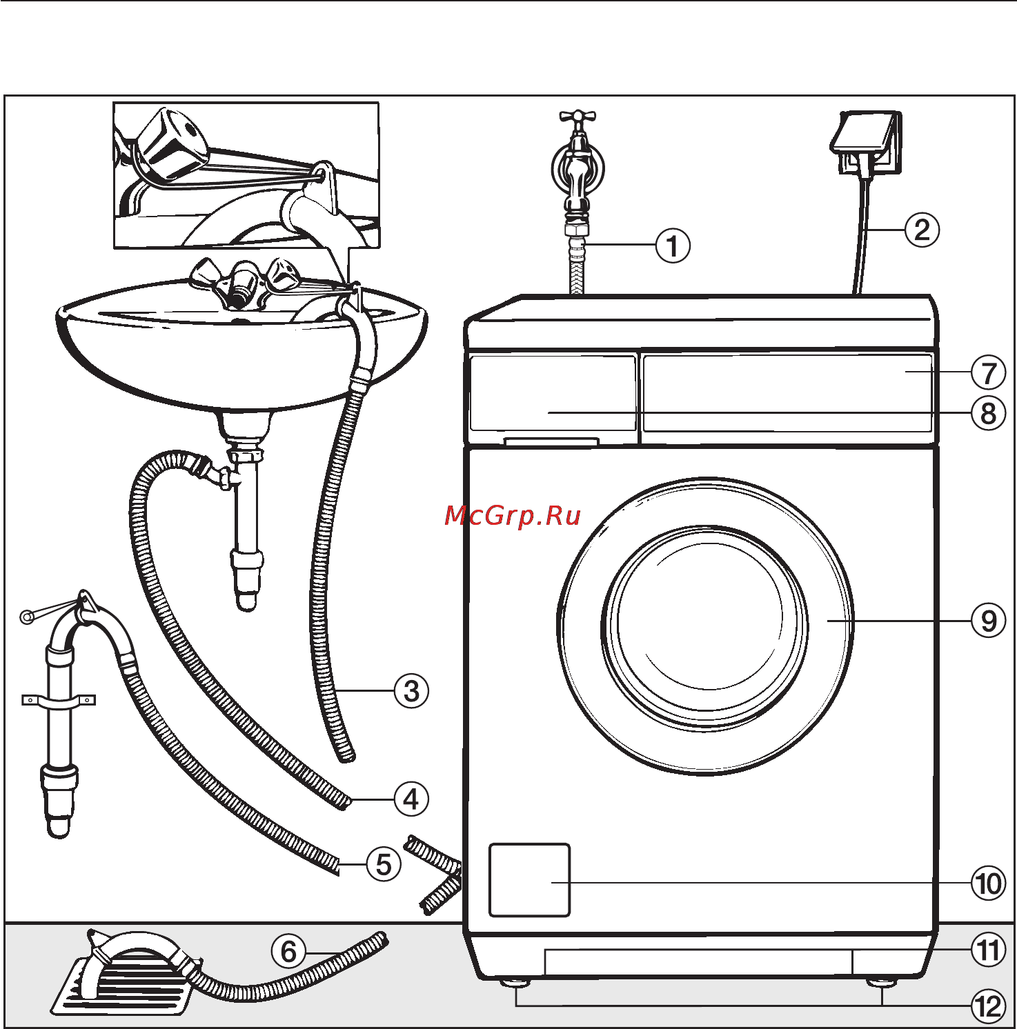 Miele WT 2670 WPM [60/84] Вид спереди