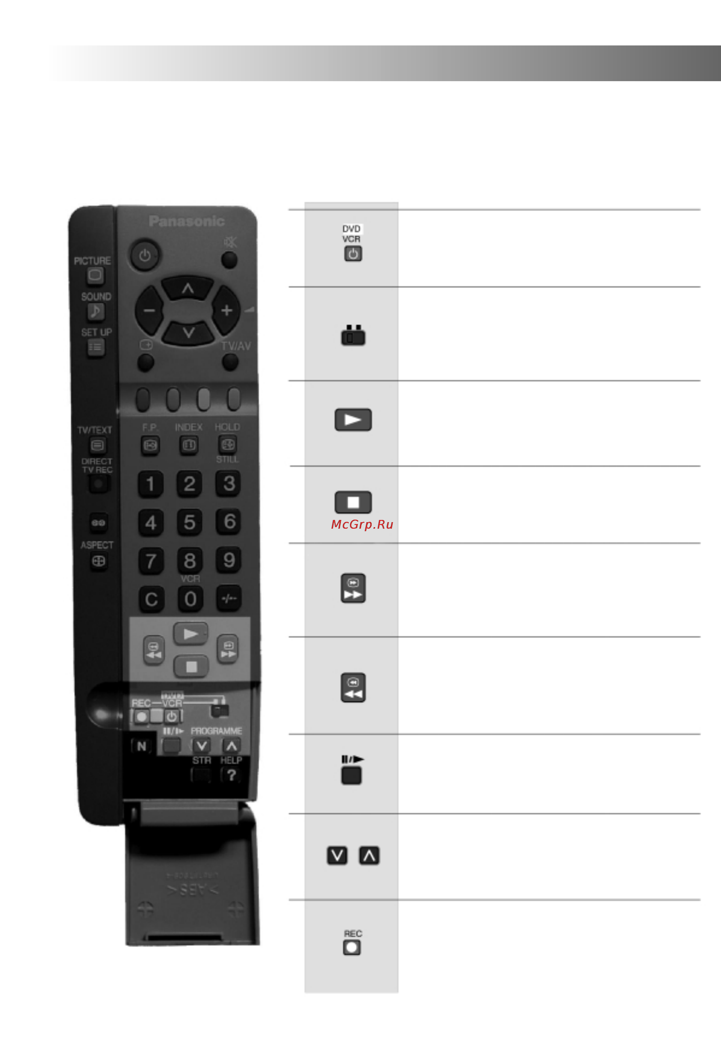 Panasonic TX-29AL10P [23/31] Работа с видеомагнитофоном dvd проигрывателем