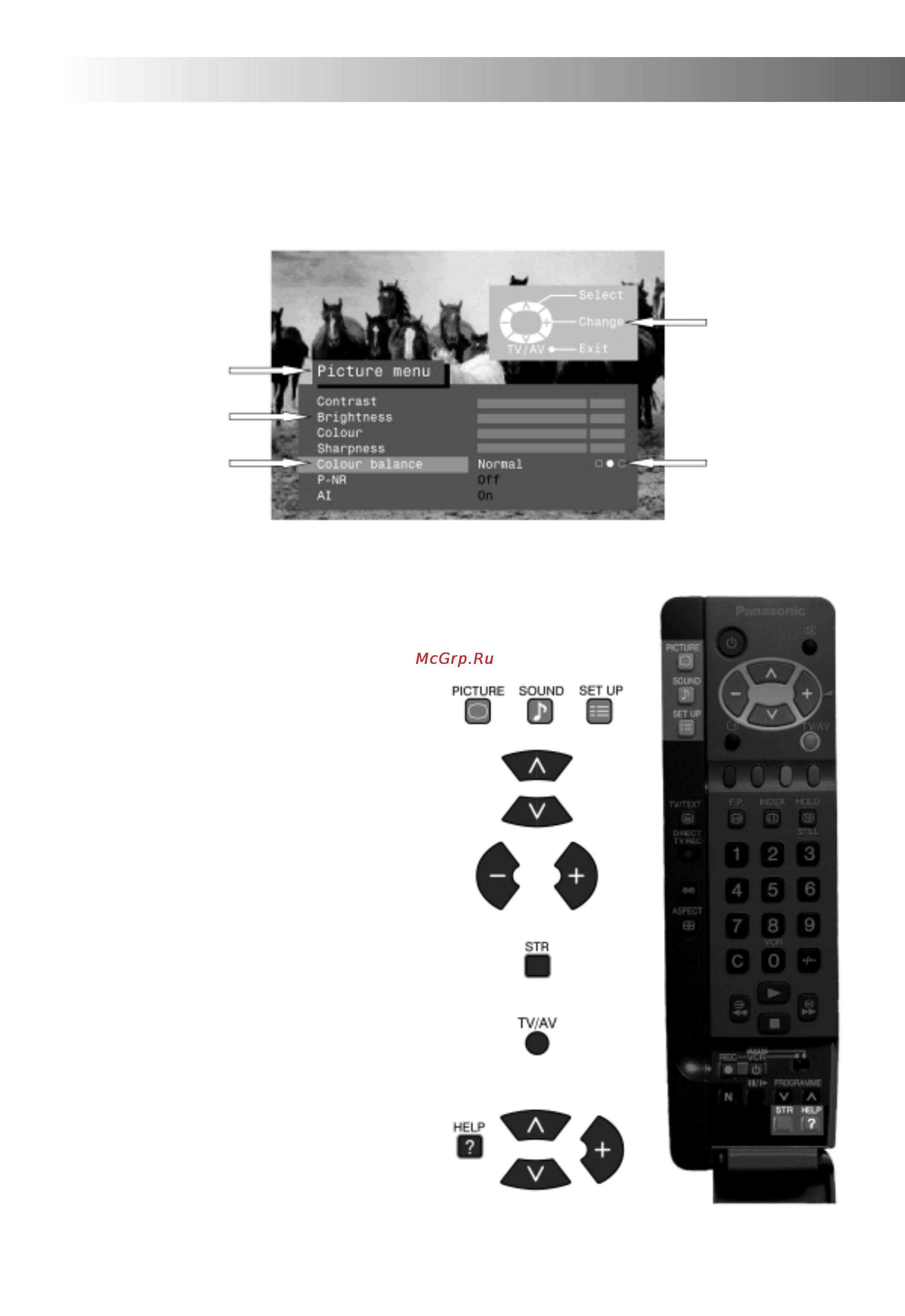 Panasonic TX-29AL10P [7/31] Использование экранной индикации