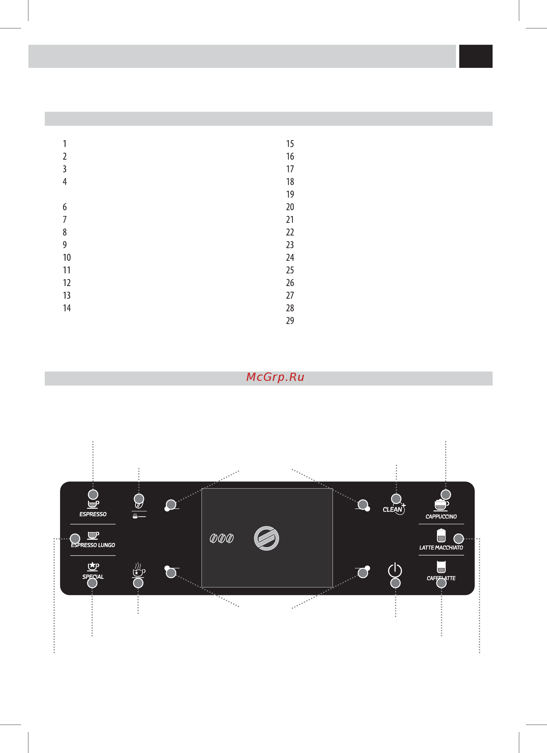 Philips Saeco HD8944/09 [10/61] Составные части прибора