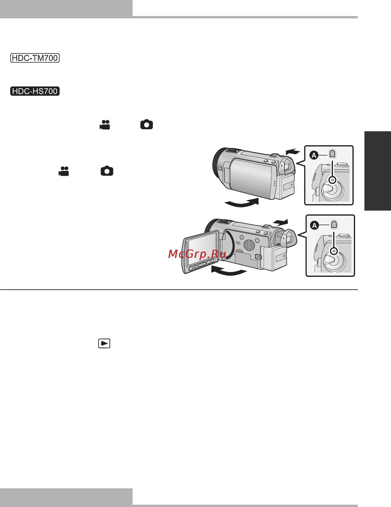 Panasonic HDC-TM700 [41/152] Дистанц управление