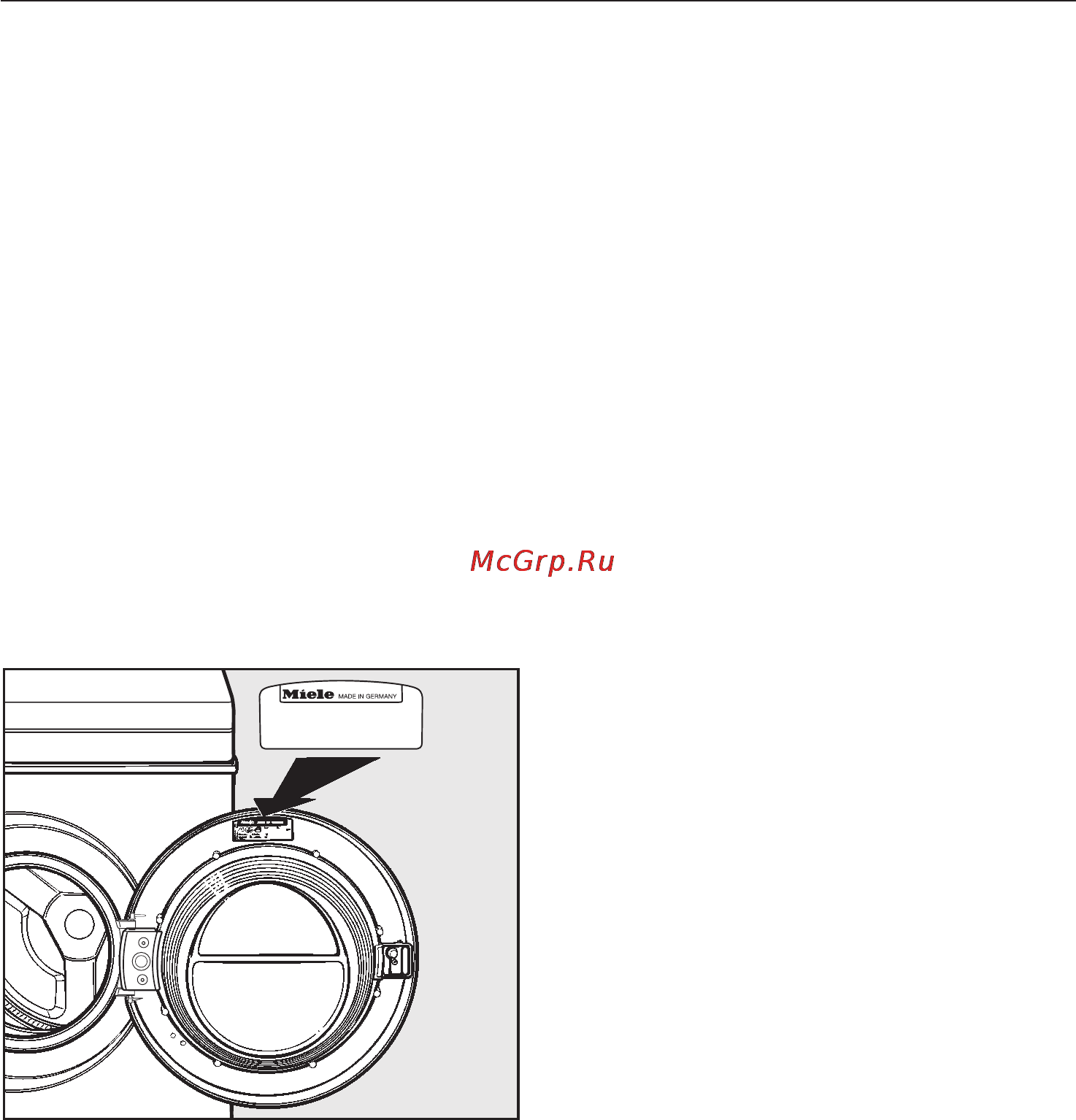Miele W 544 [44/68] Ñåðâèñíàÿ ñëóæáà 44