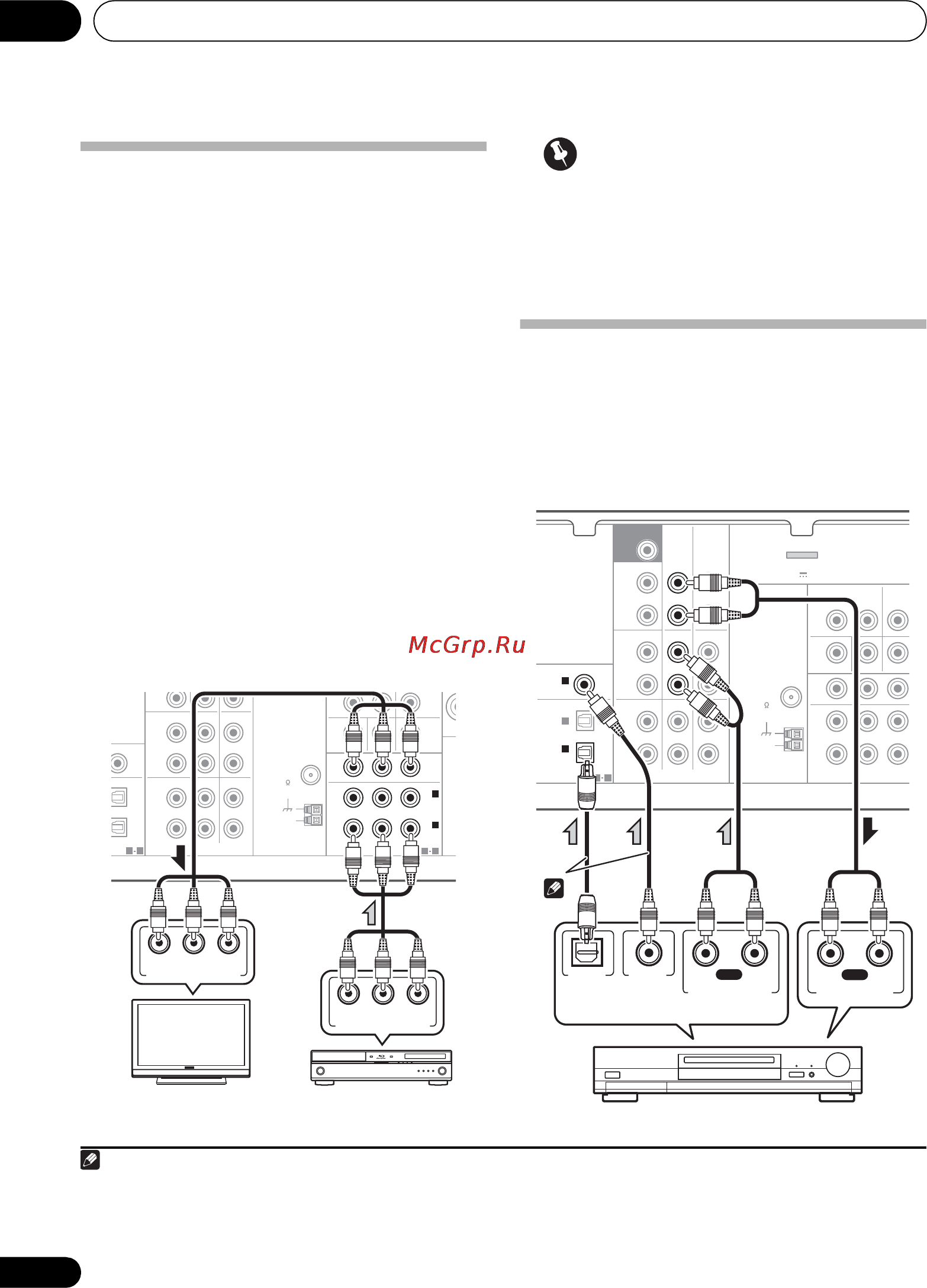 Pioneer VSX-820-S Silver [26/244] Using the component video jacks