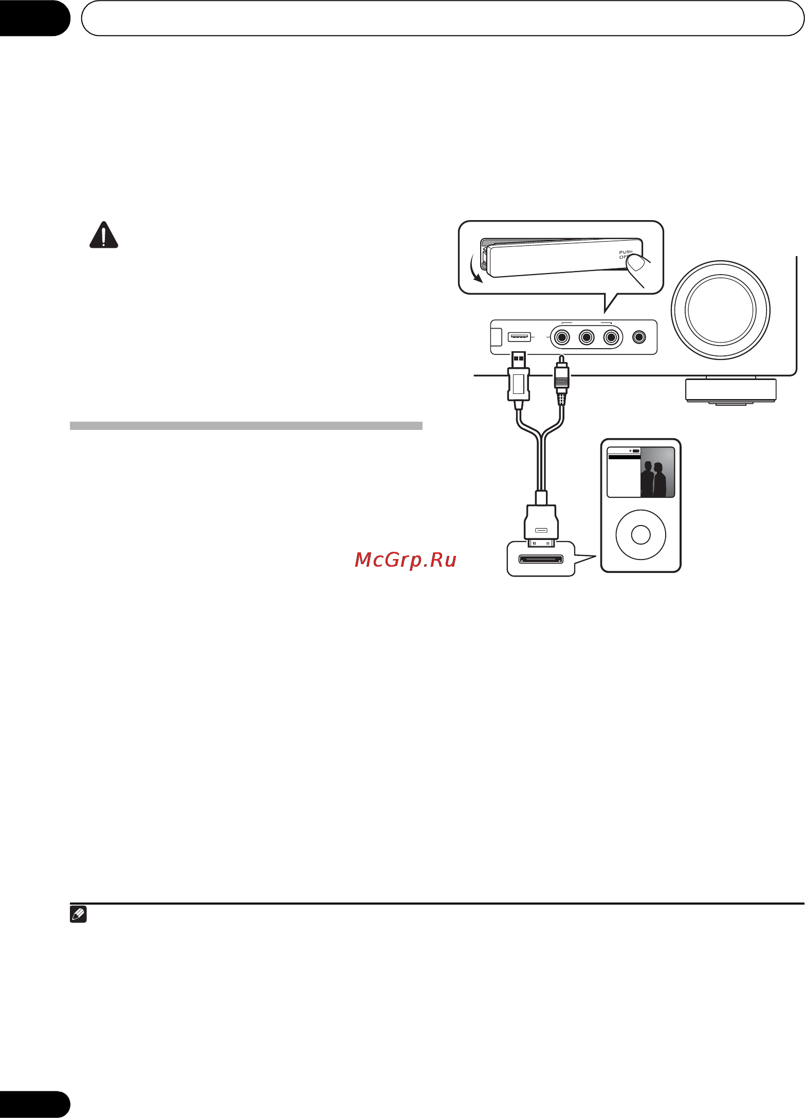 Pioneer VSX-820-S Silver [66/244] Connecting an ipod