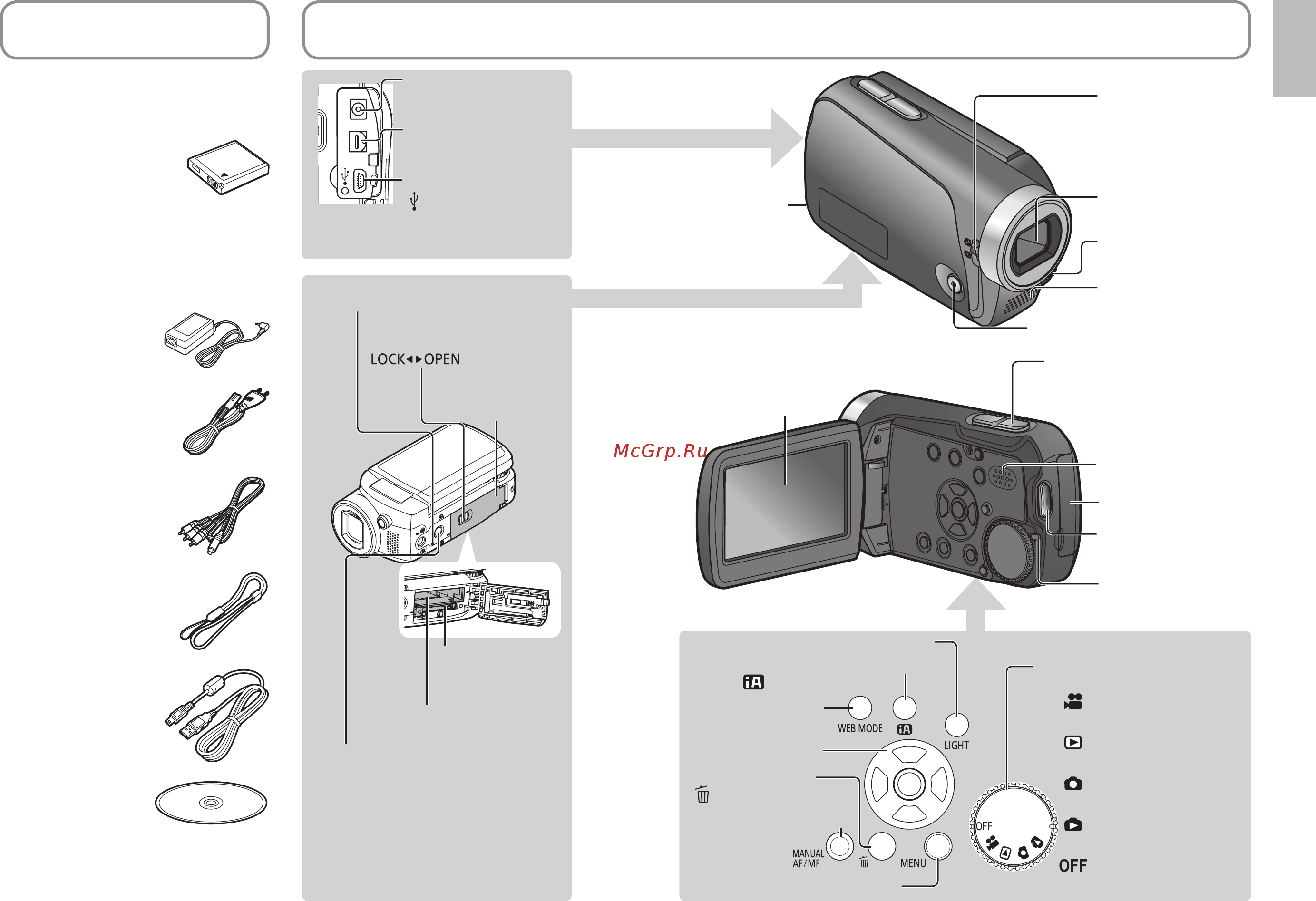 Panasonic SDR-S15 [5/52] Кабель электропитания переменного тока k2cq2ca00006
