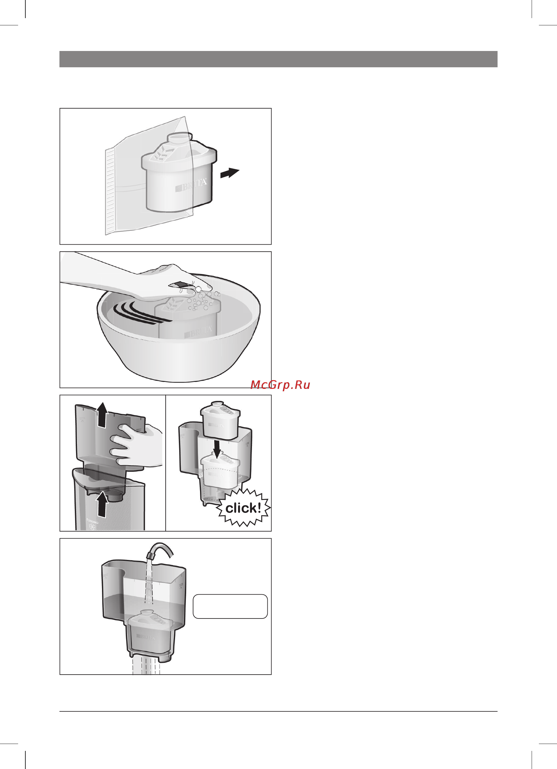 Bosch TAS 5543EE Tassimo [65/122] Systém i ltrování vody brita maxtra
