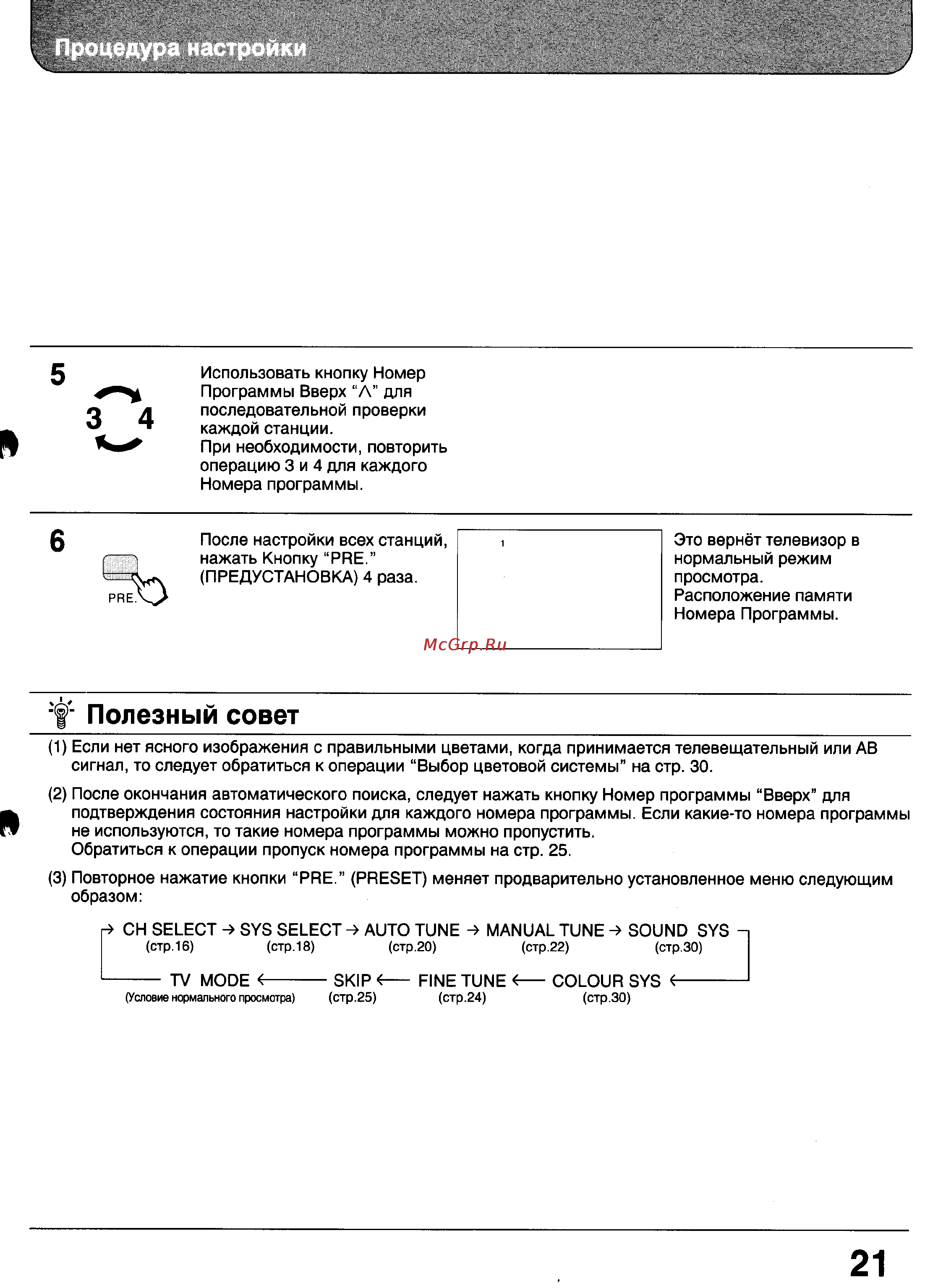 Panasonic TX-28WG10 [21/56] T полезный совет