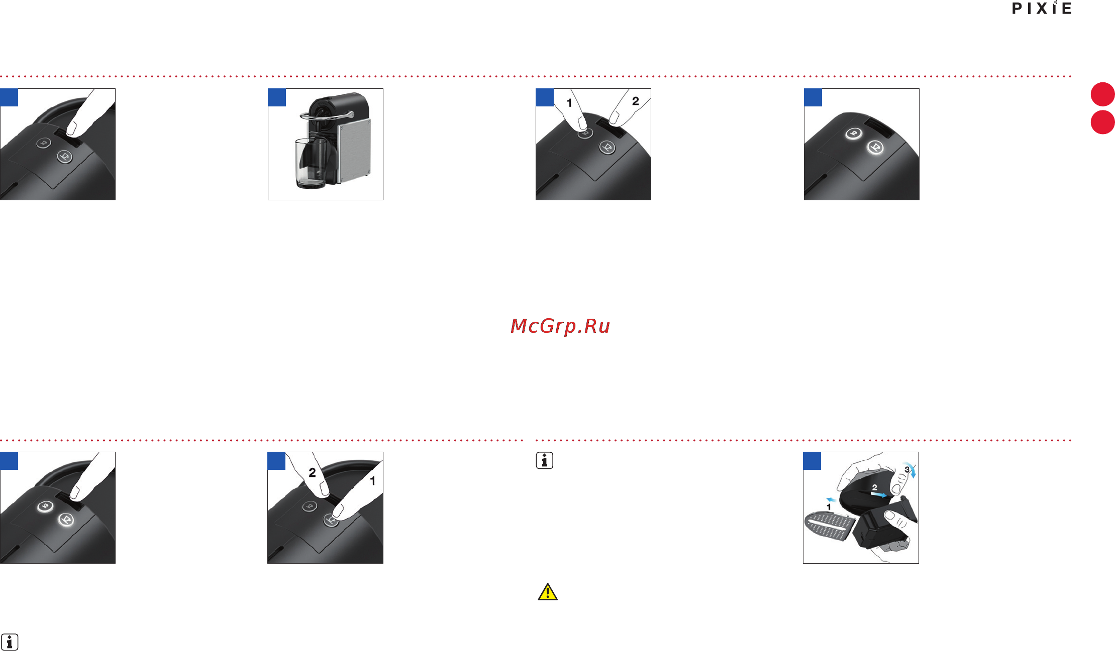 Delonghi EN 125 S NESPRESSO Silver [21/76] Cleaning reset to factory settings