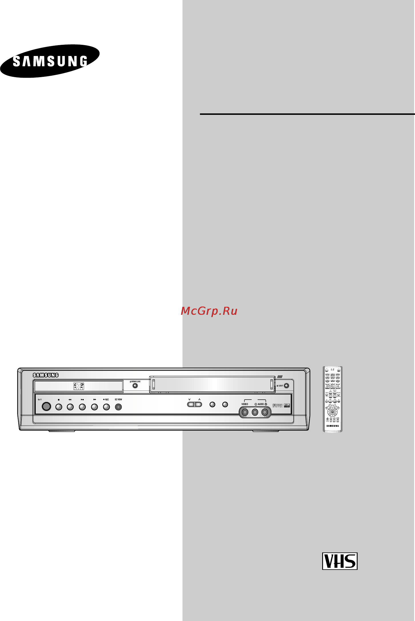 Samsung SV-DVD40 Инструкция по эксплуатации онлайн