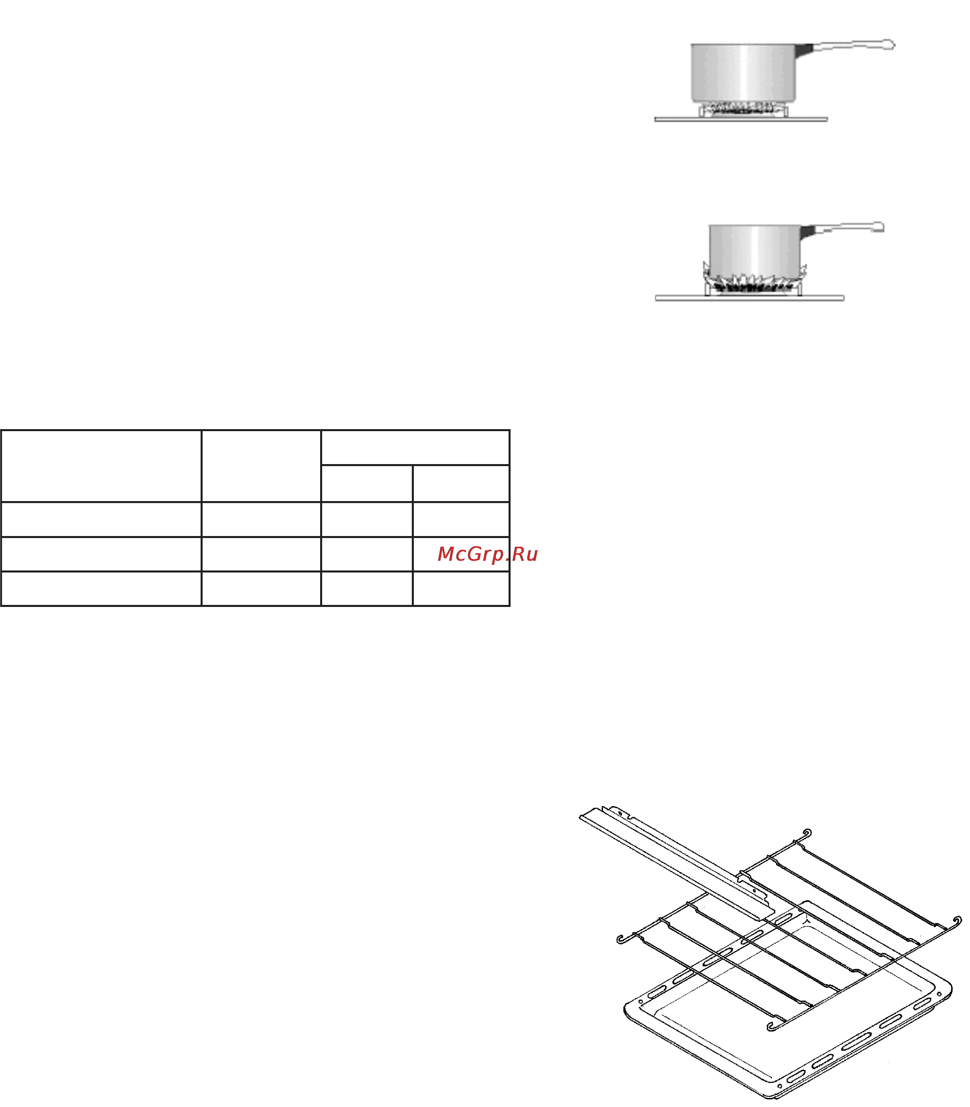 Zanussi ZCG 5161 [11/21] Аксессуары поставляемые