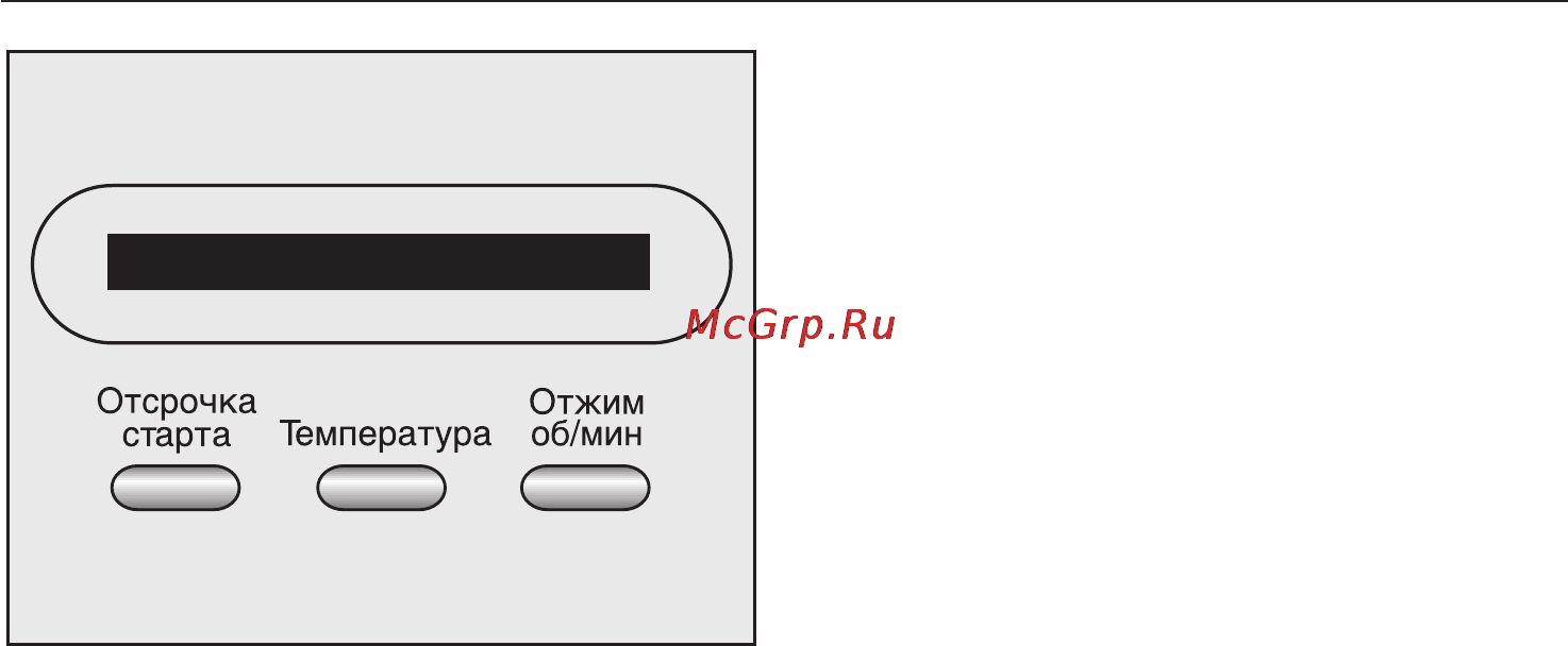 Miele W 4144 WPS [11/64] Управление стиральной машиной