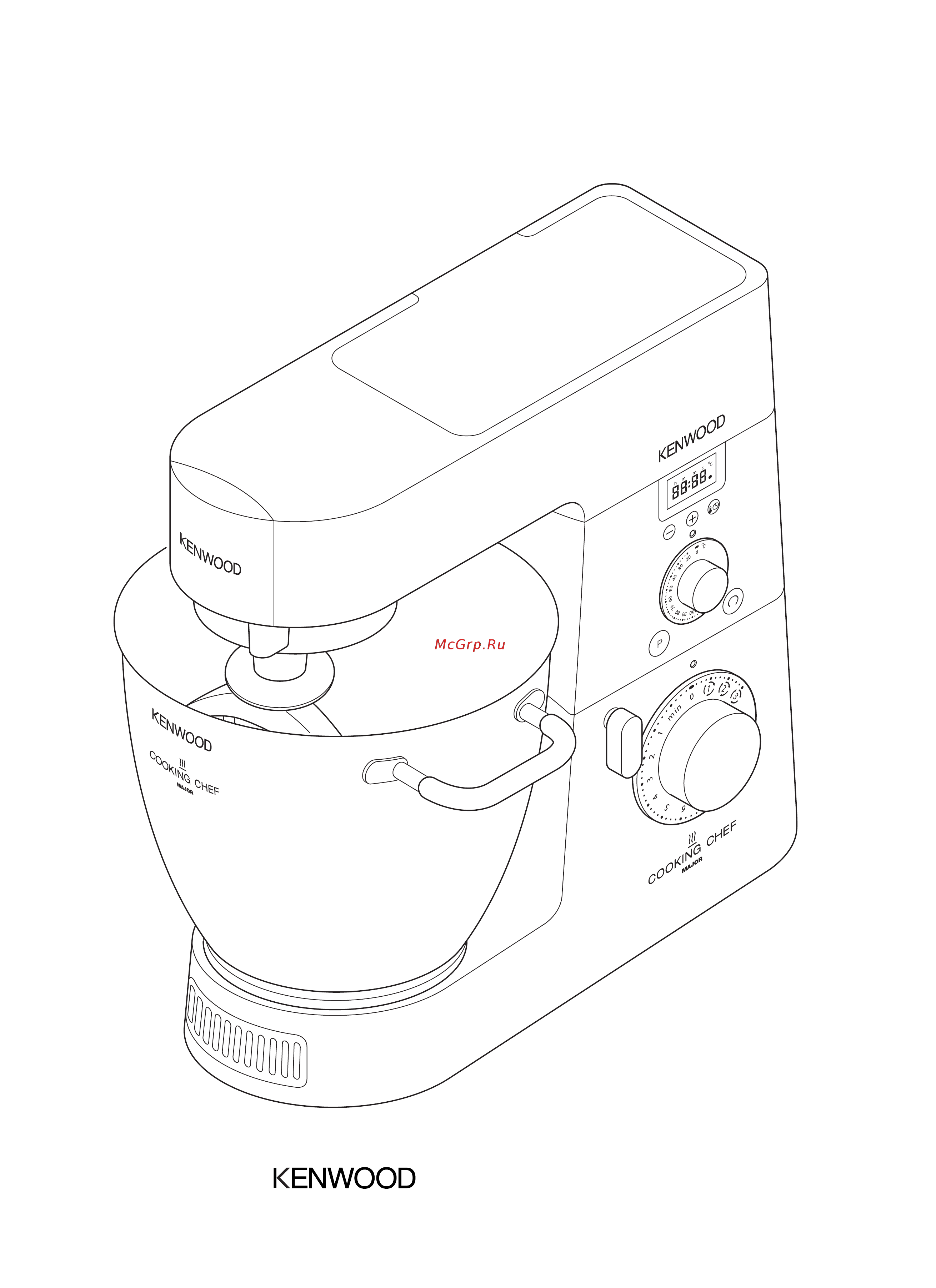 Kenwood KM080 Инструкция по эксплуатации онлайн
