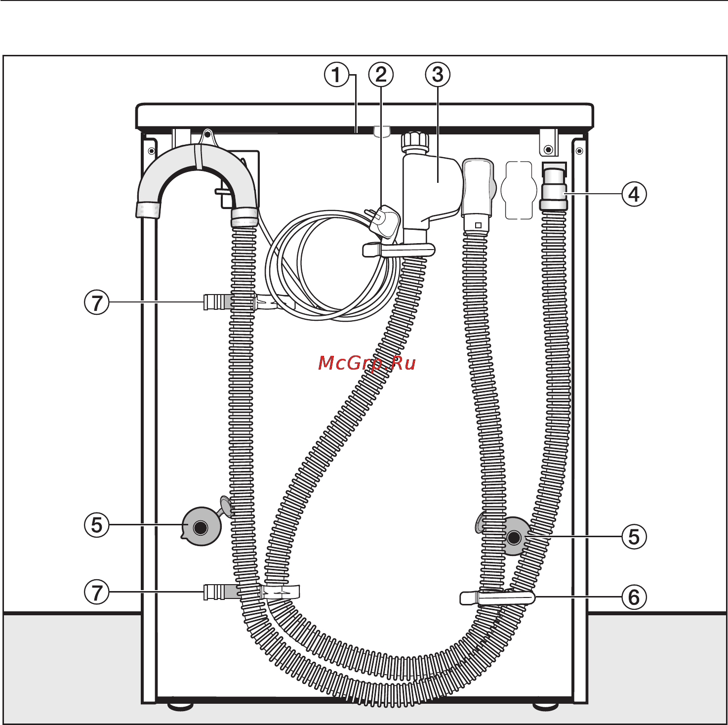 Miele W 4000 Gala Grande [44/68] Âèä ñçàäè 44