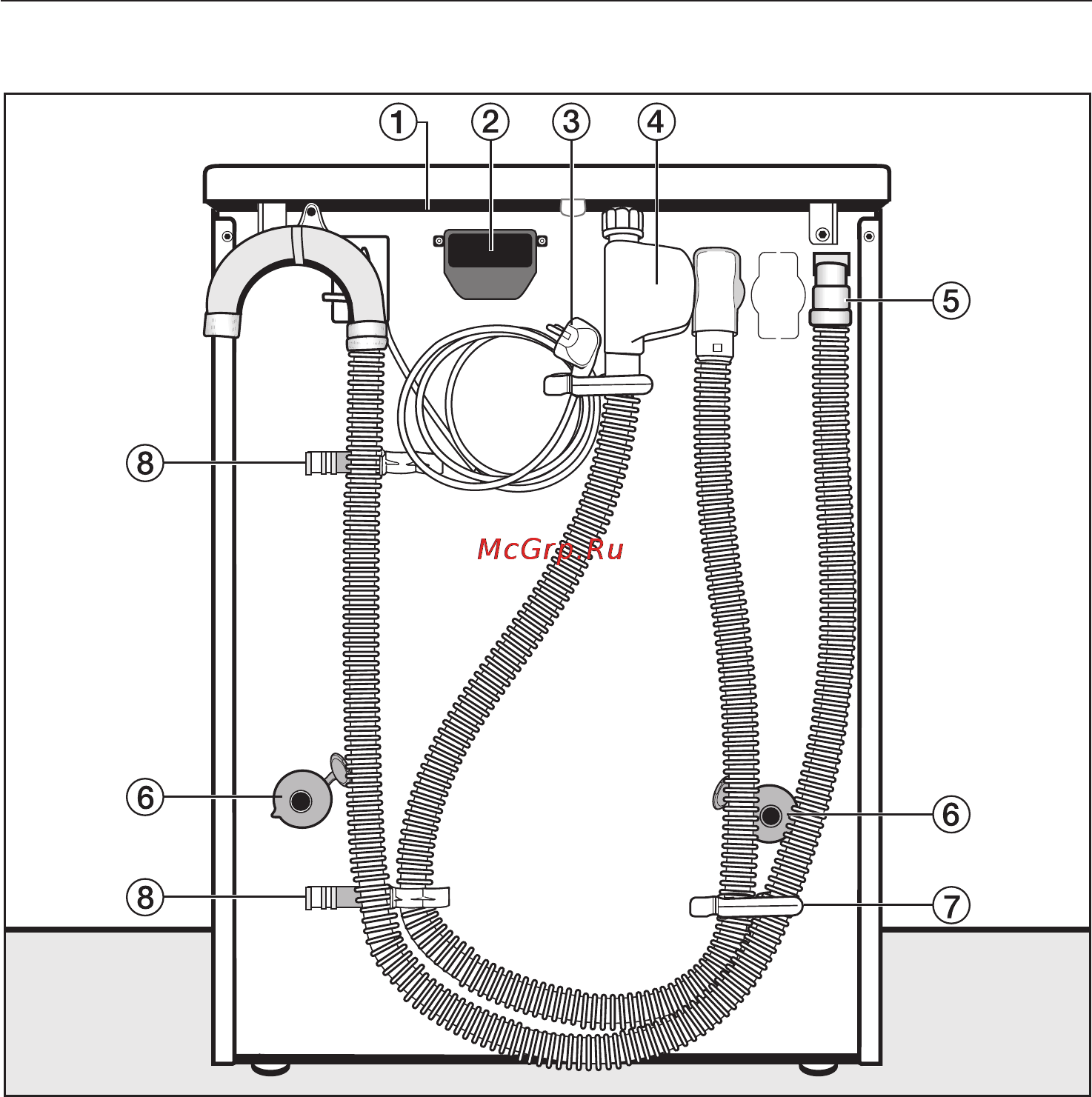 Miele W 3985 WPS [49/76] Установка и подключение