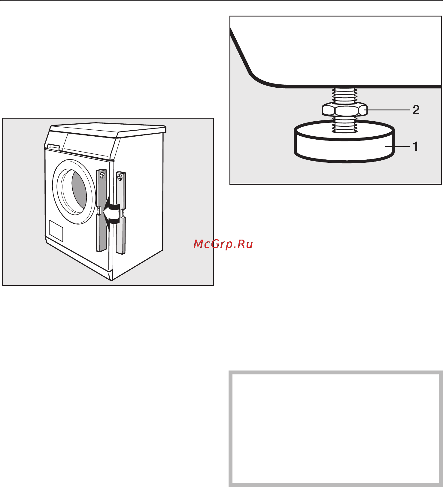 Miele W 3985 WPS [53/76] Установка и подключение