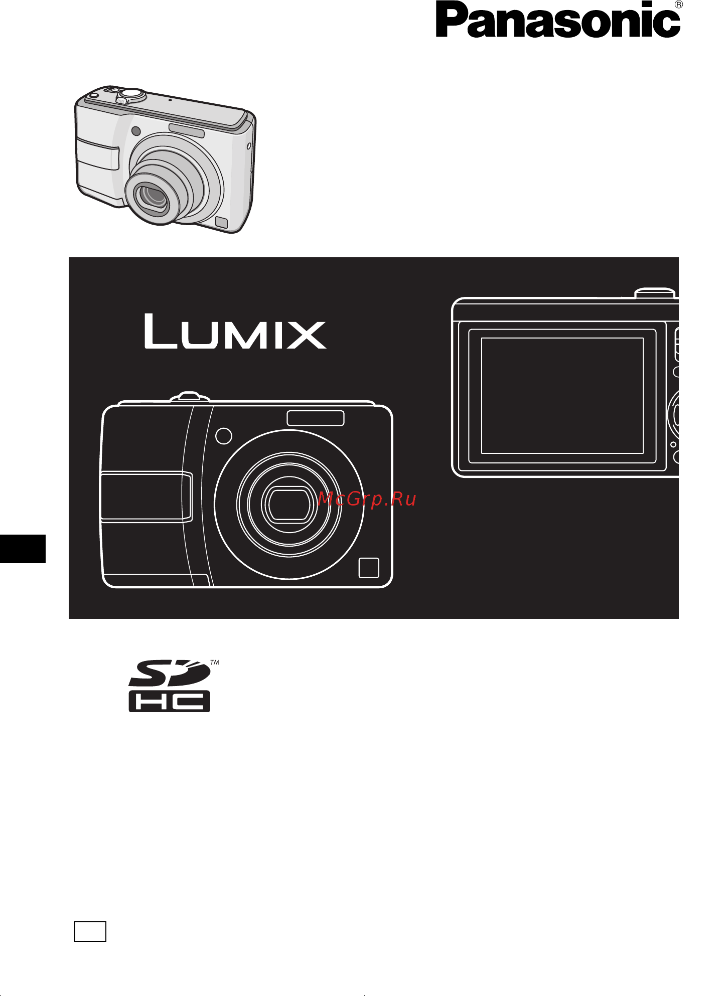 Panasonic LUMIX DMC-LS80 Инструкция по эксплуатации онлайн