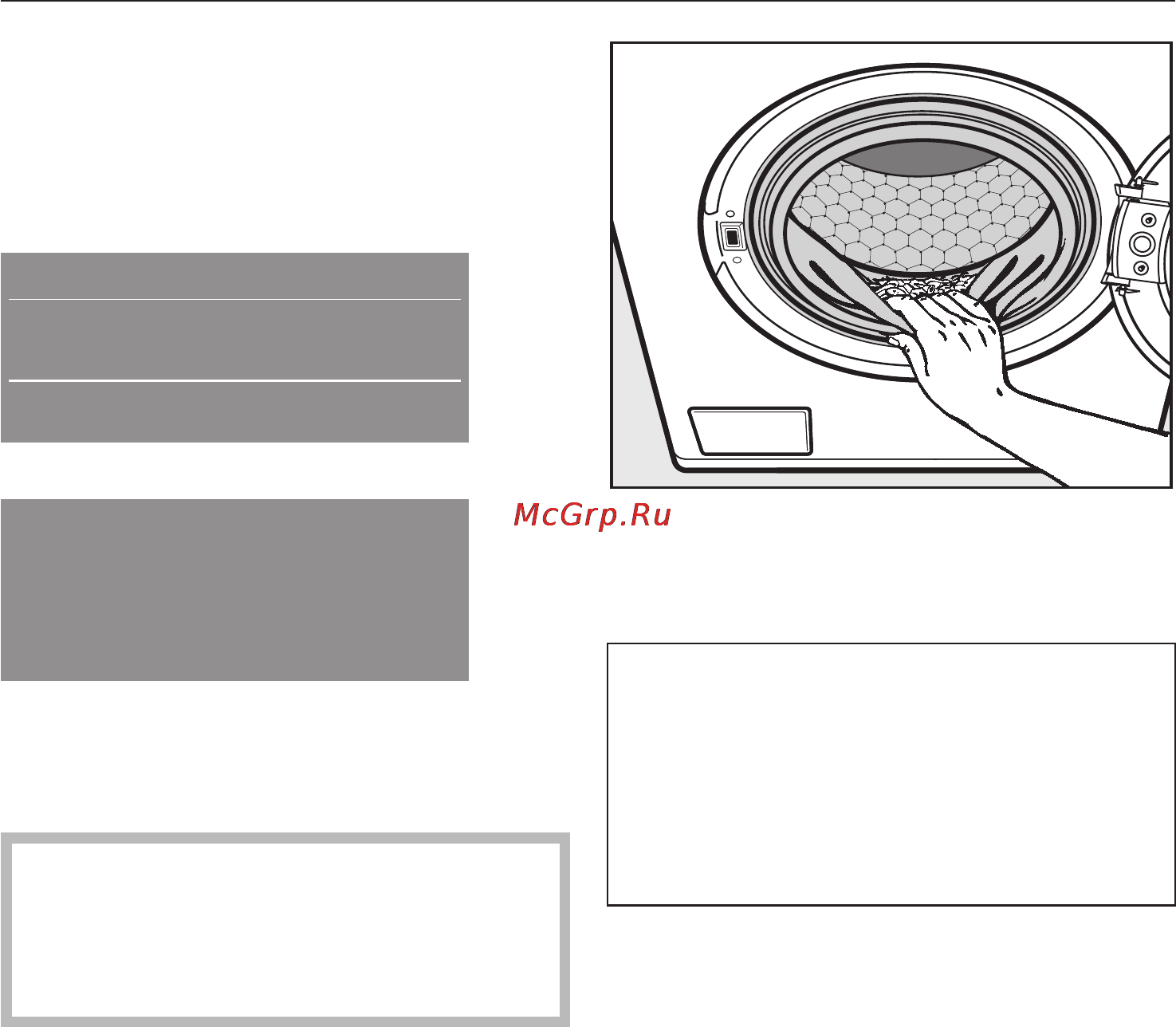 Miele W 3923 WPS [21/72] Правильное проведение стирки