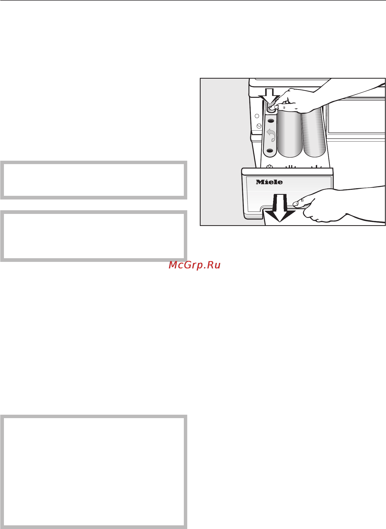 Miele W 3923 WPS [38/72] Очищение барабана