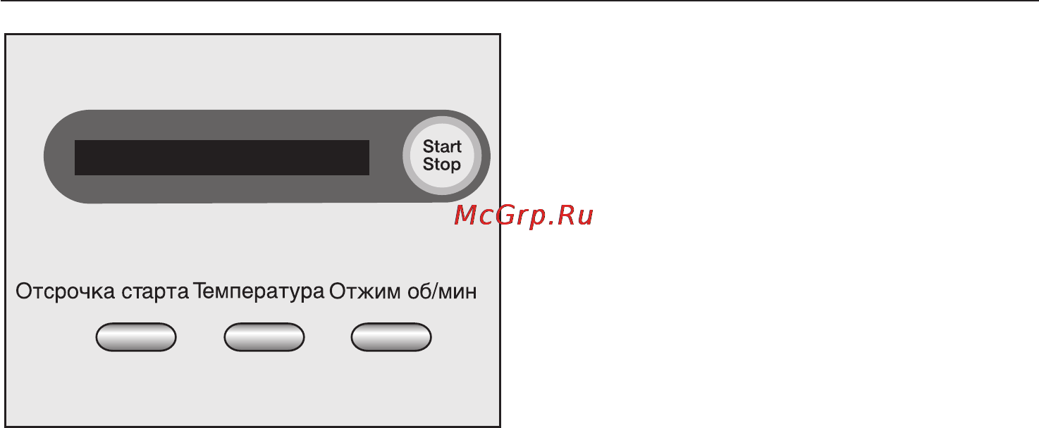 Miele W 3845 WPS [11/68] Управление стиральной машиной