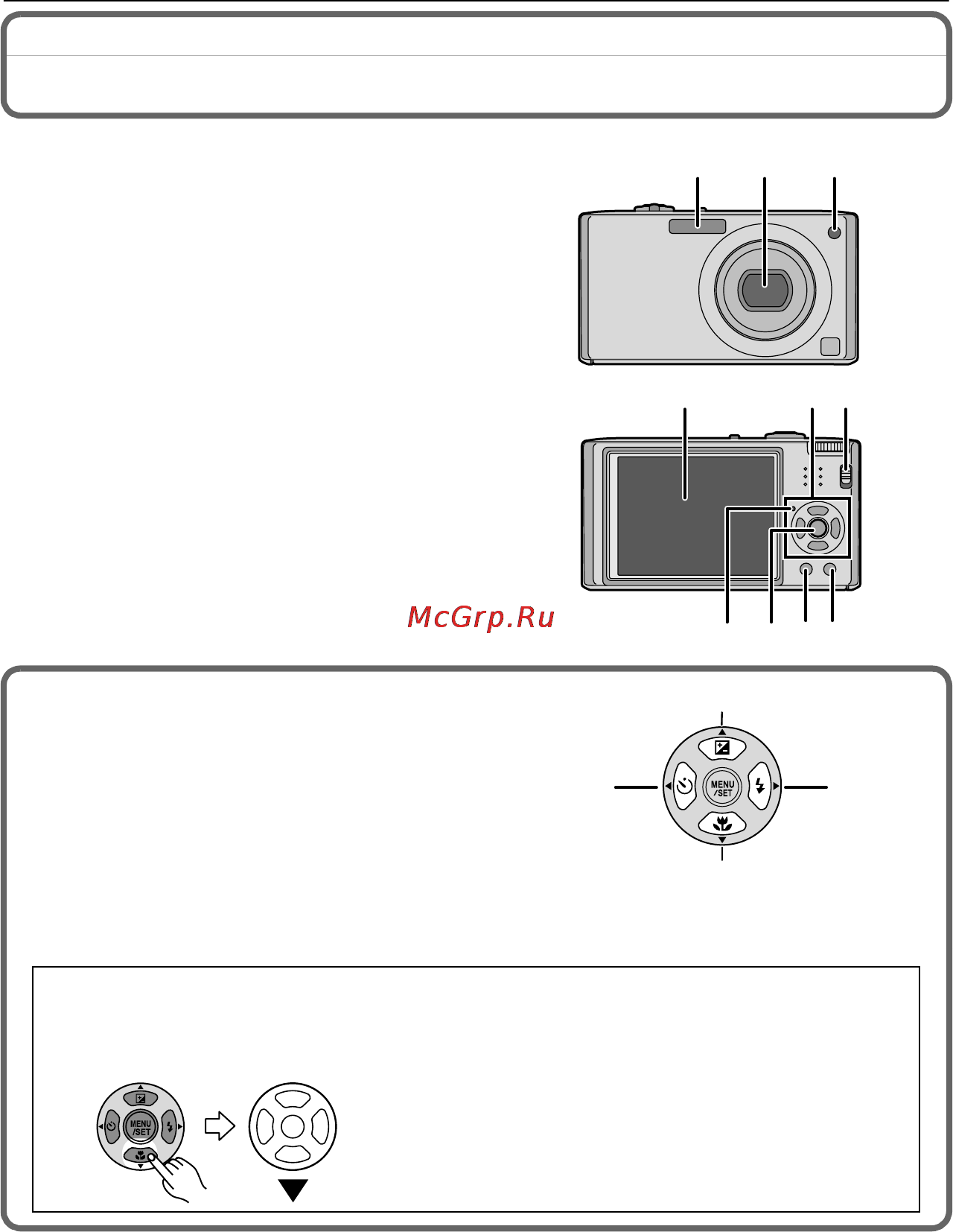 Panasonic LUMIX DMC-FX35 Инструкция по эксплуатации онлайн [9/128] 33020
