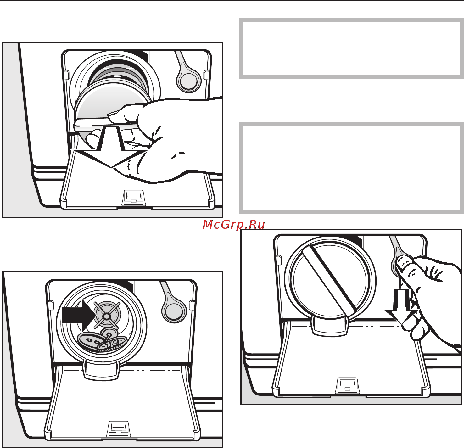 Miele W 3821 WPS [41/68] Помощь при неисправностях