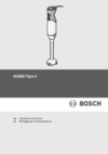 Bosch MSM 67 SPORT Инструкция по эксплуатации