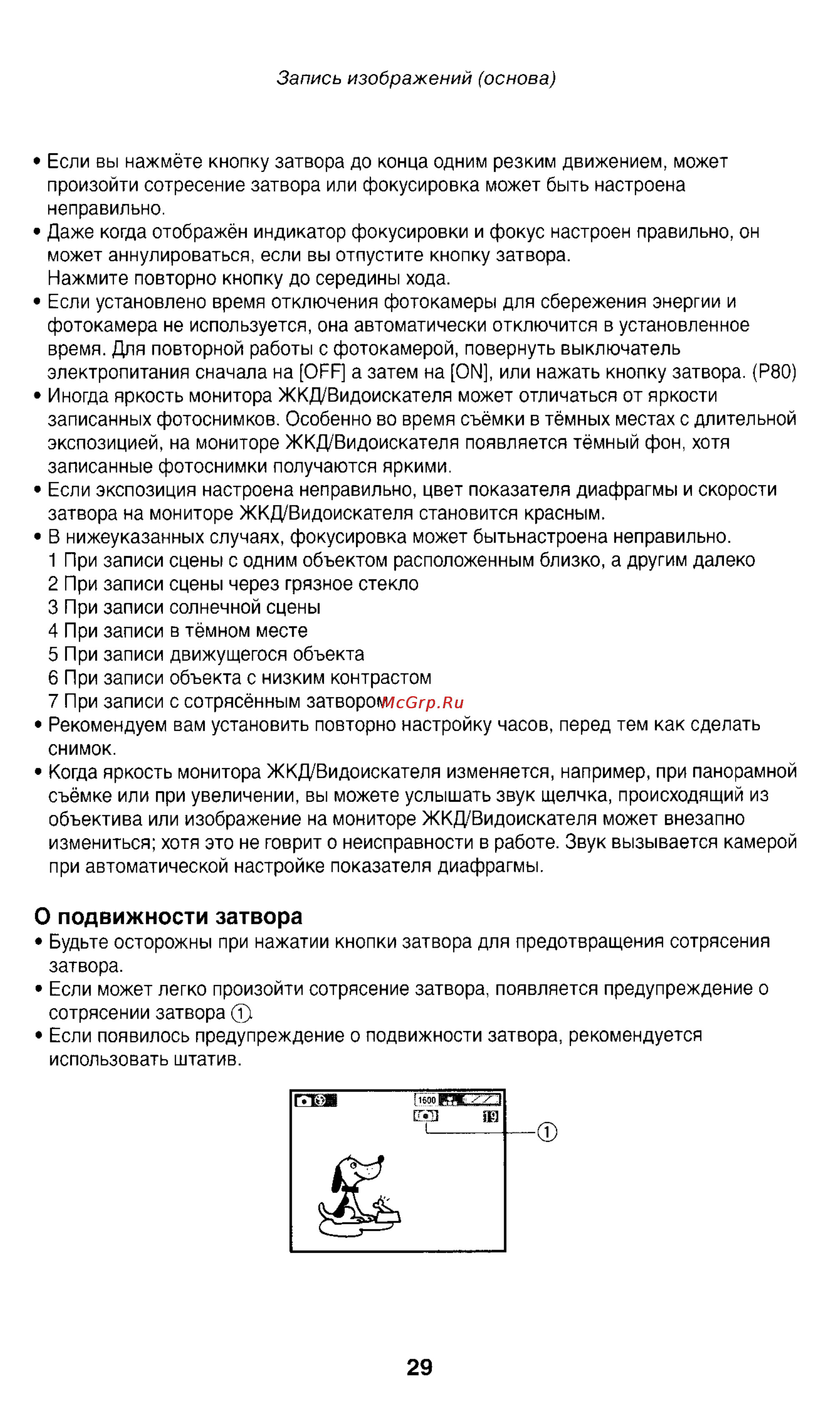 Panasonic LUMIX DMC-FZ1T Инструкция по эксплуатации онлайн [29/150] 33072